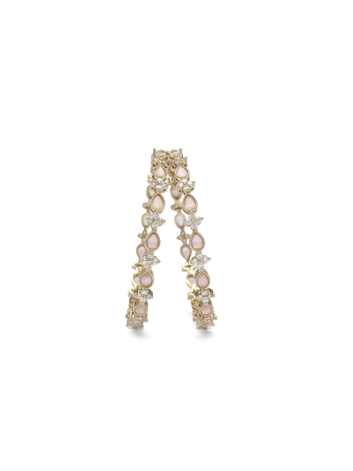 Aisha Kada Bangles in Pink