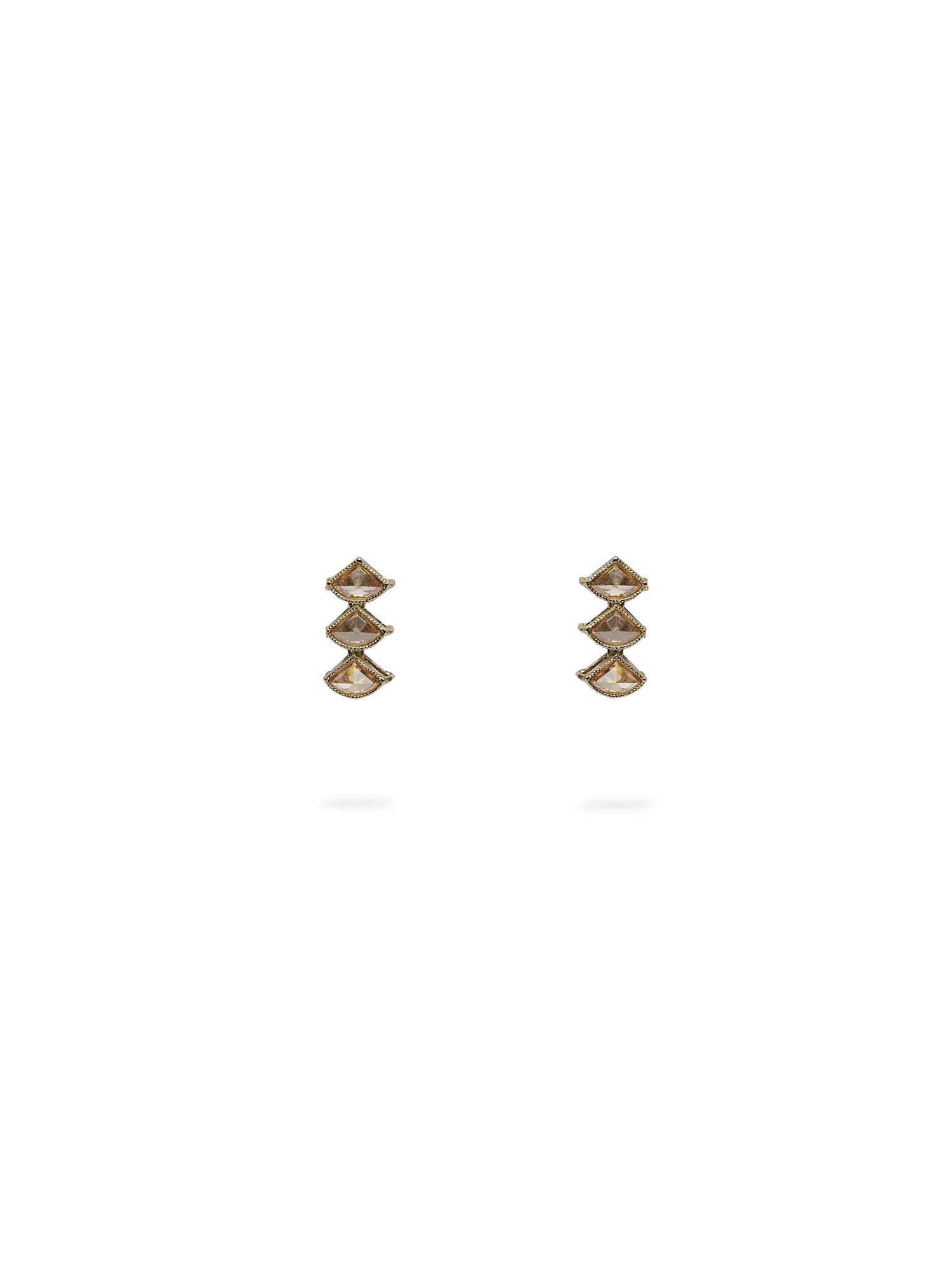 Aleena Simple Neclace Set in Champagne