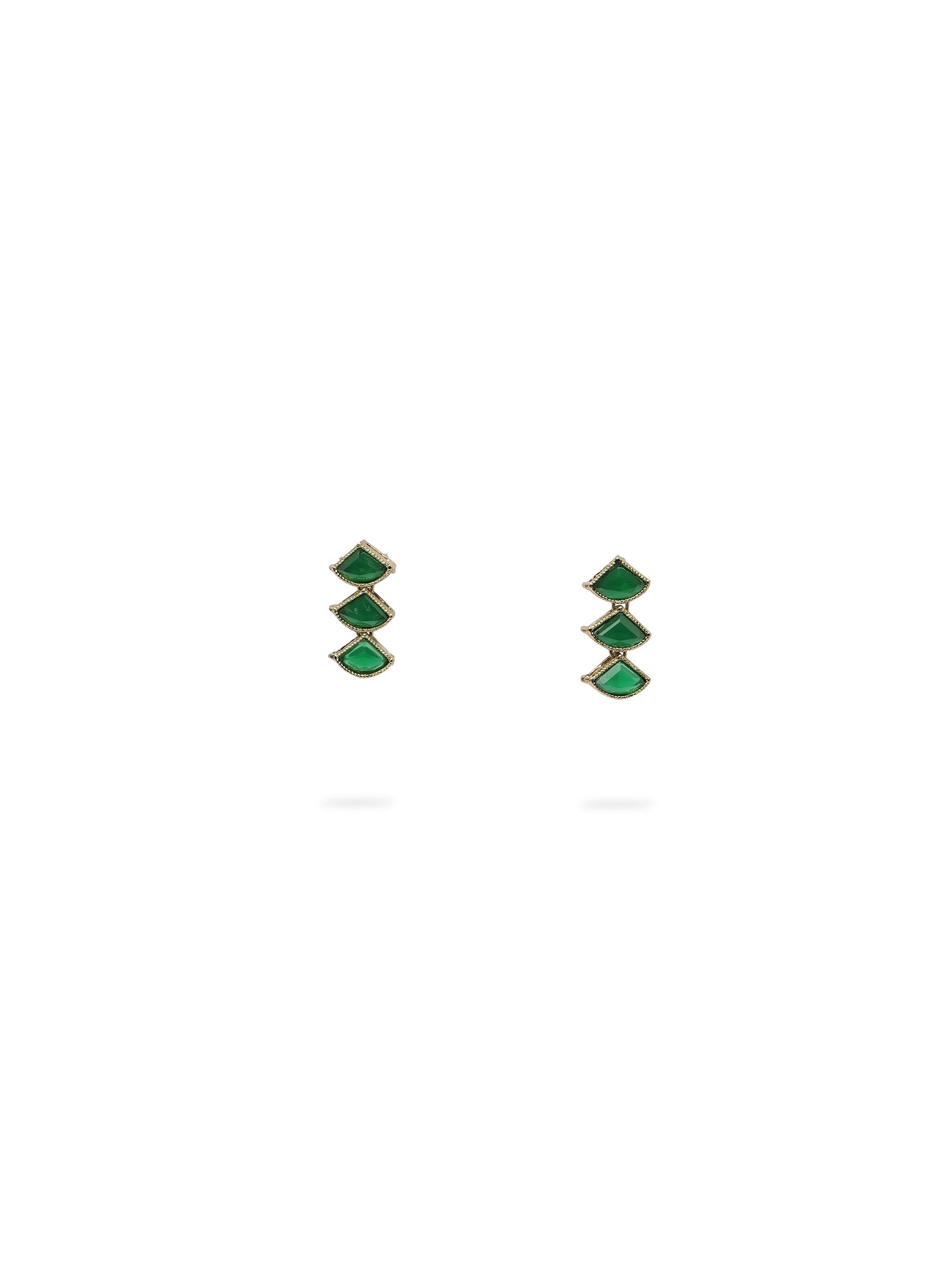 Aleena Simple Neclace Set in Green