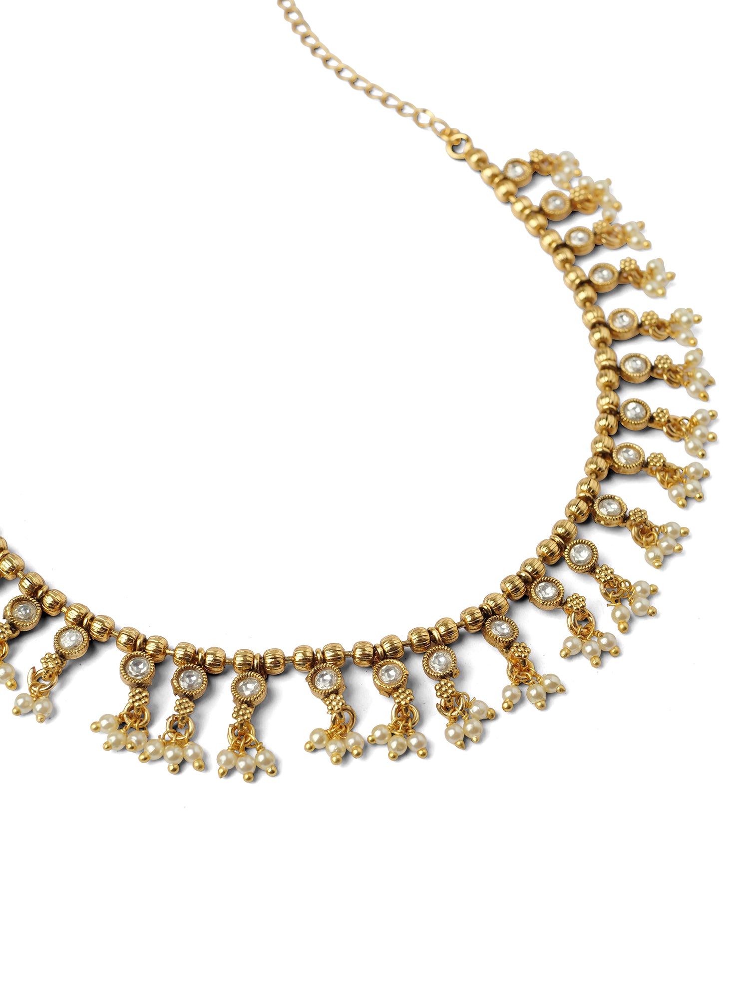 Amara Simple Necklace in Pearl