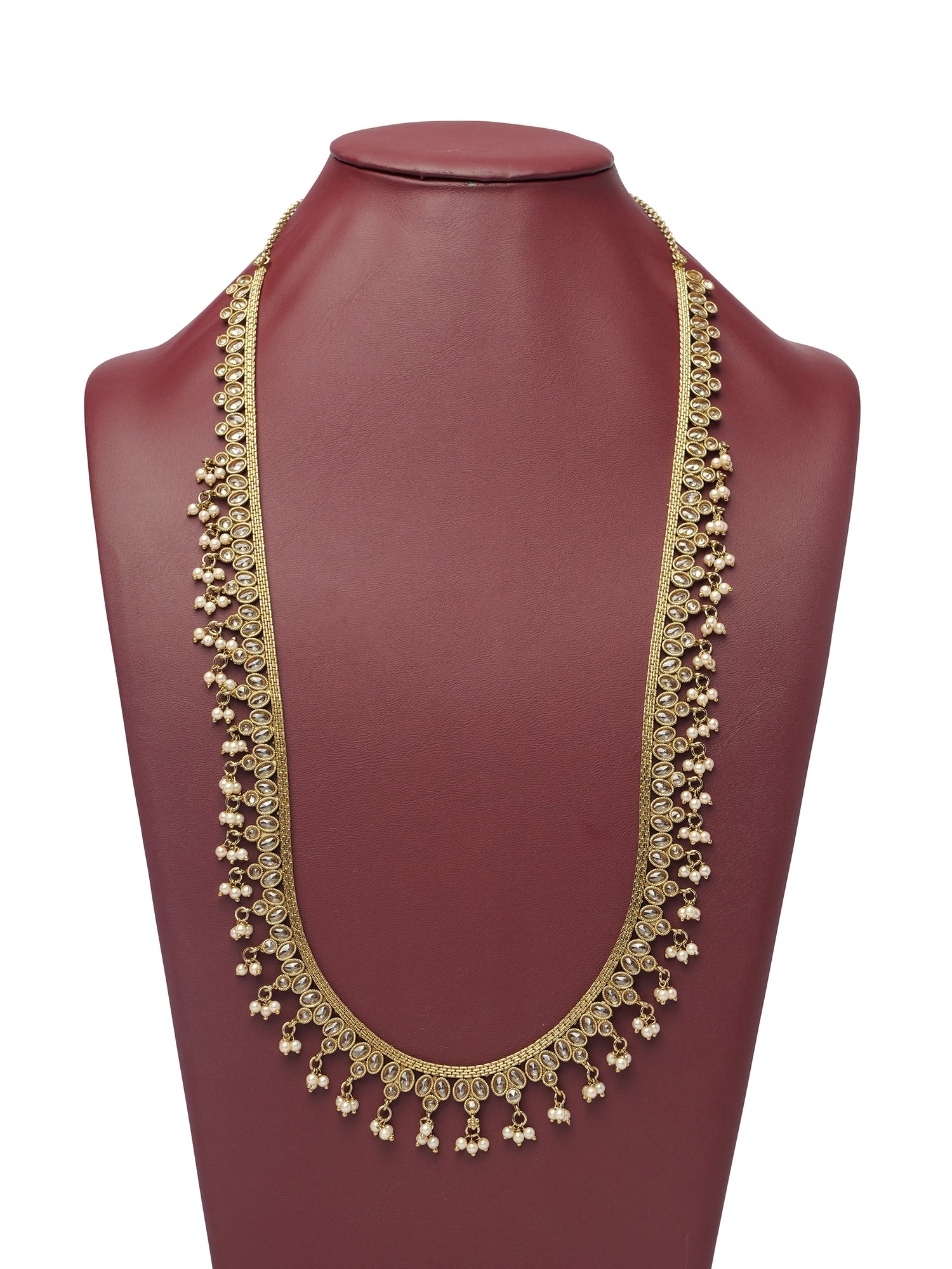 Ameera Long Chain in Champagne