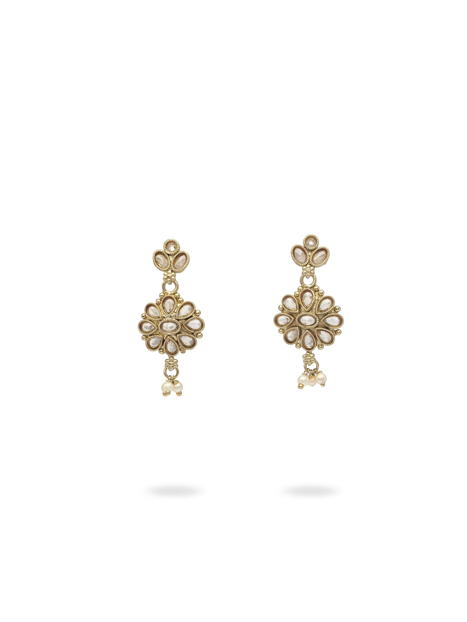 Ameera Necklace Set in Champagne