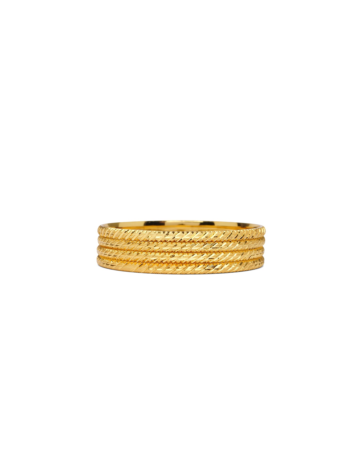Ananta Set of 4 Gold Style Bangles