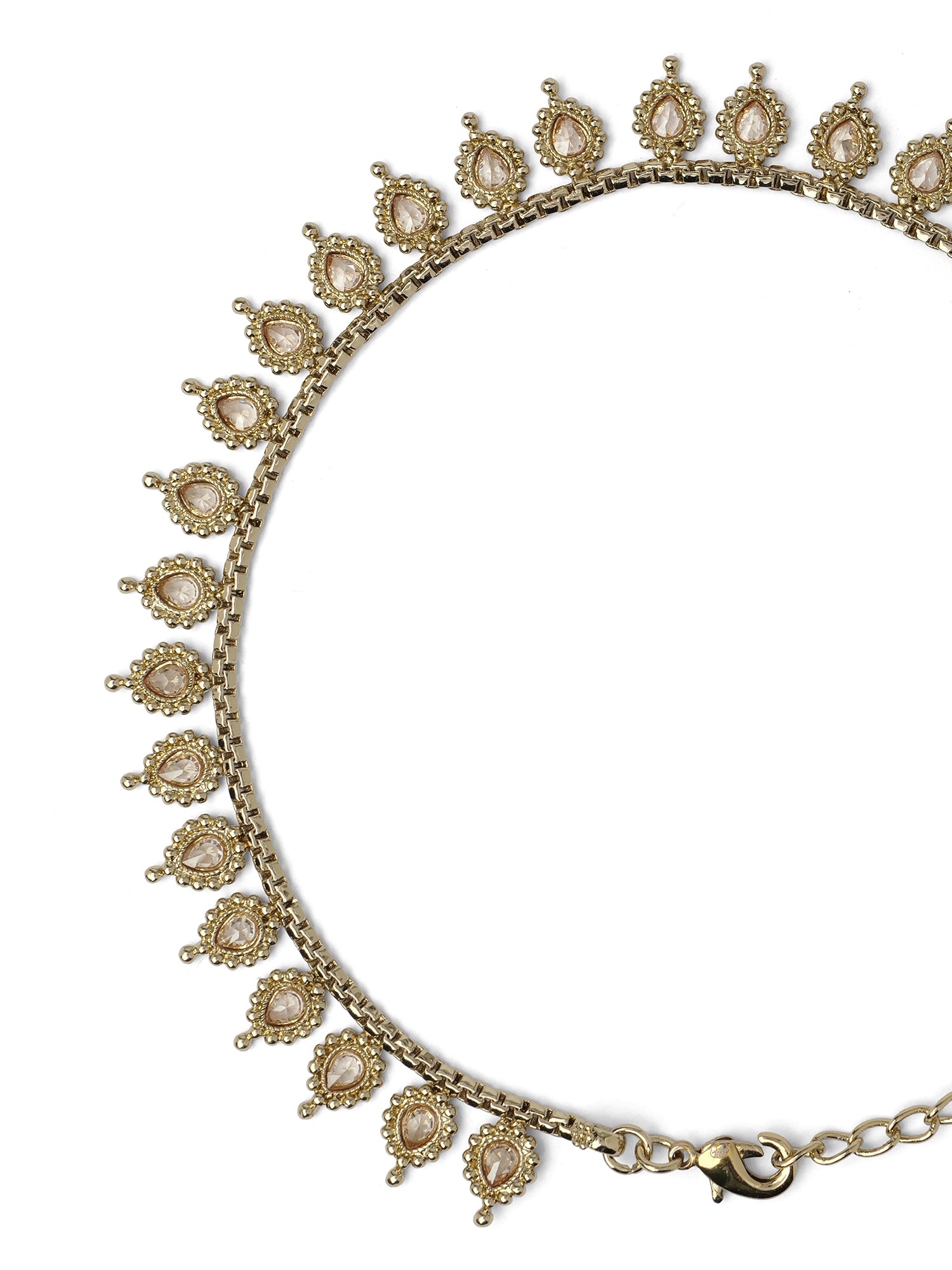 Arisa Anklet in Champagne