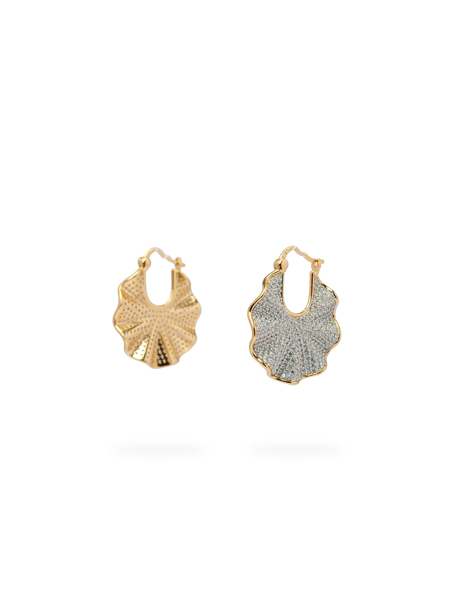 Ayla Cubic Zirconia Earrings in White