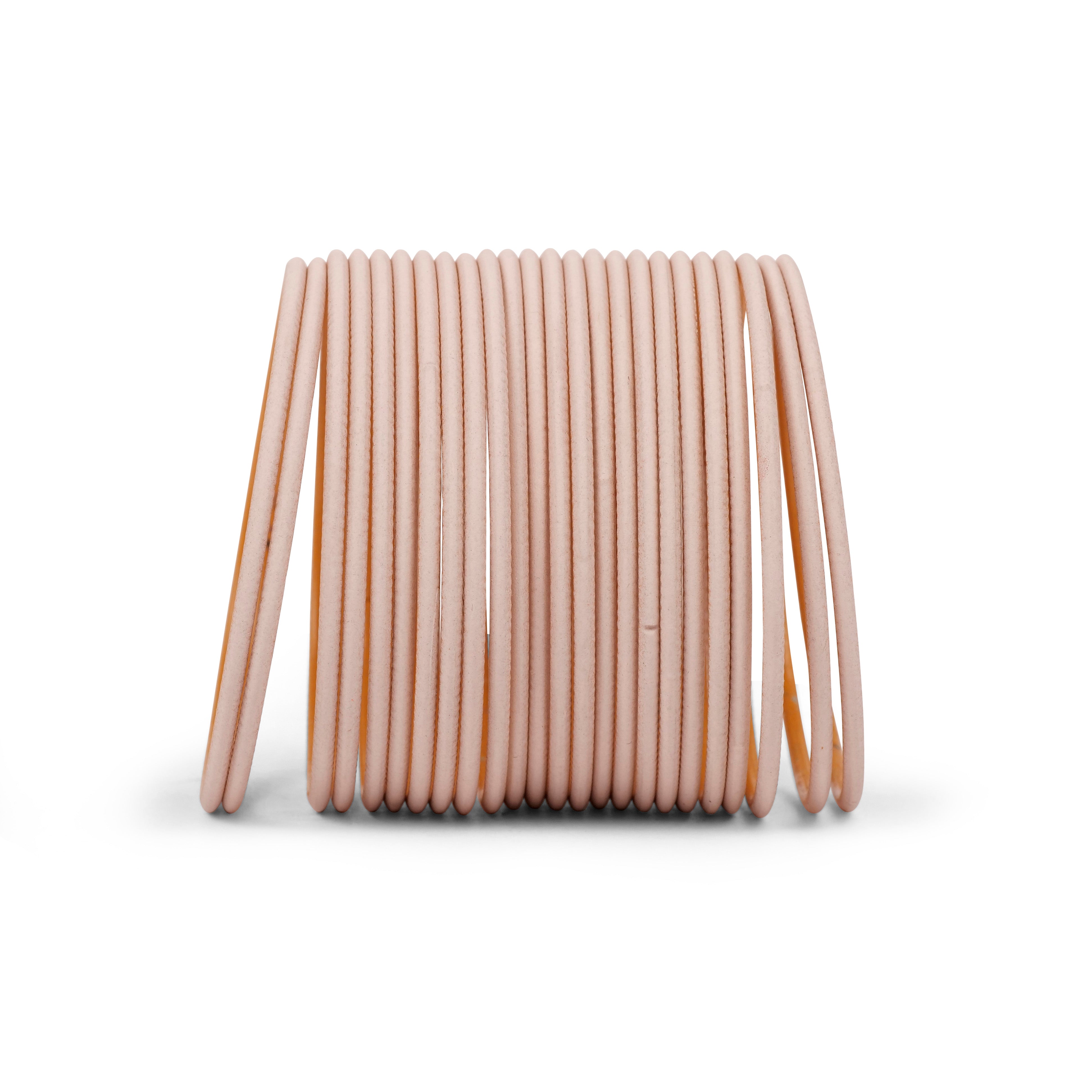 Latte Plain Bangles