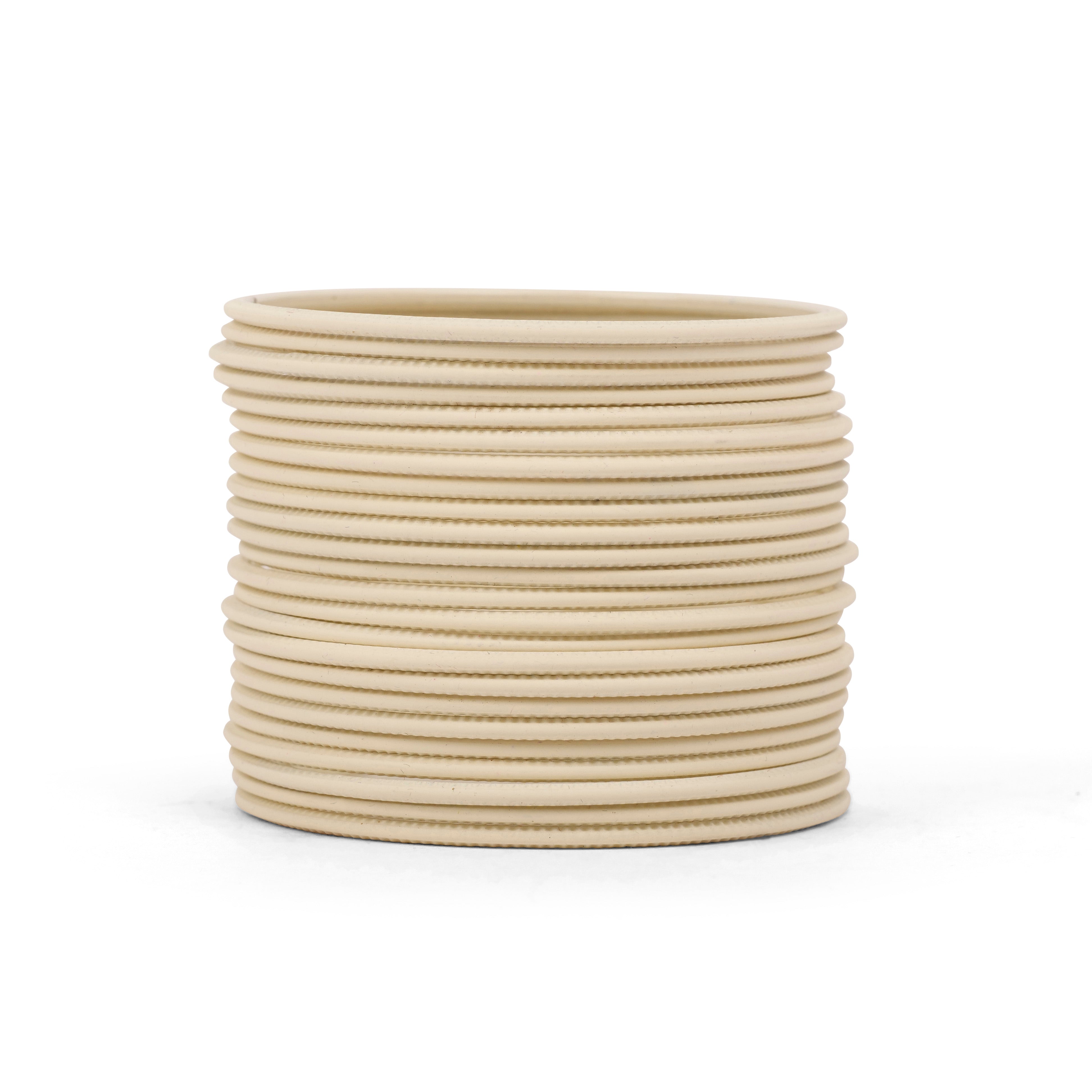 Vanilla Plain Bangles