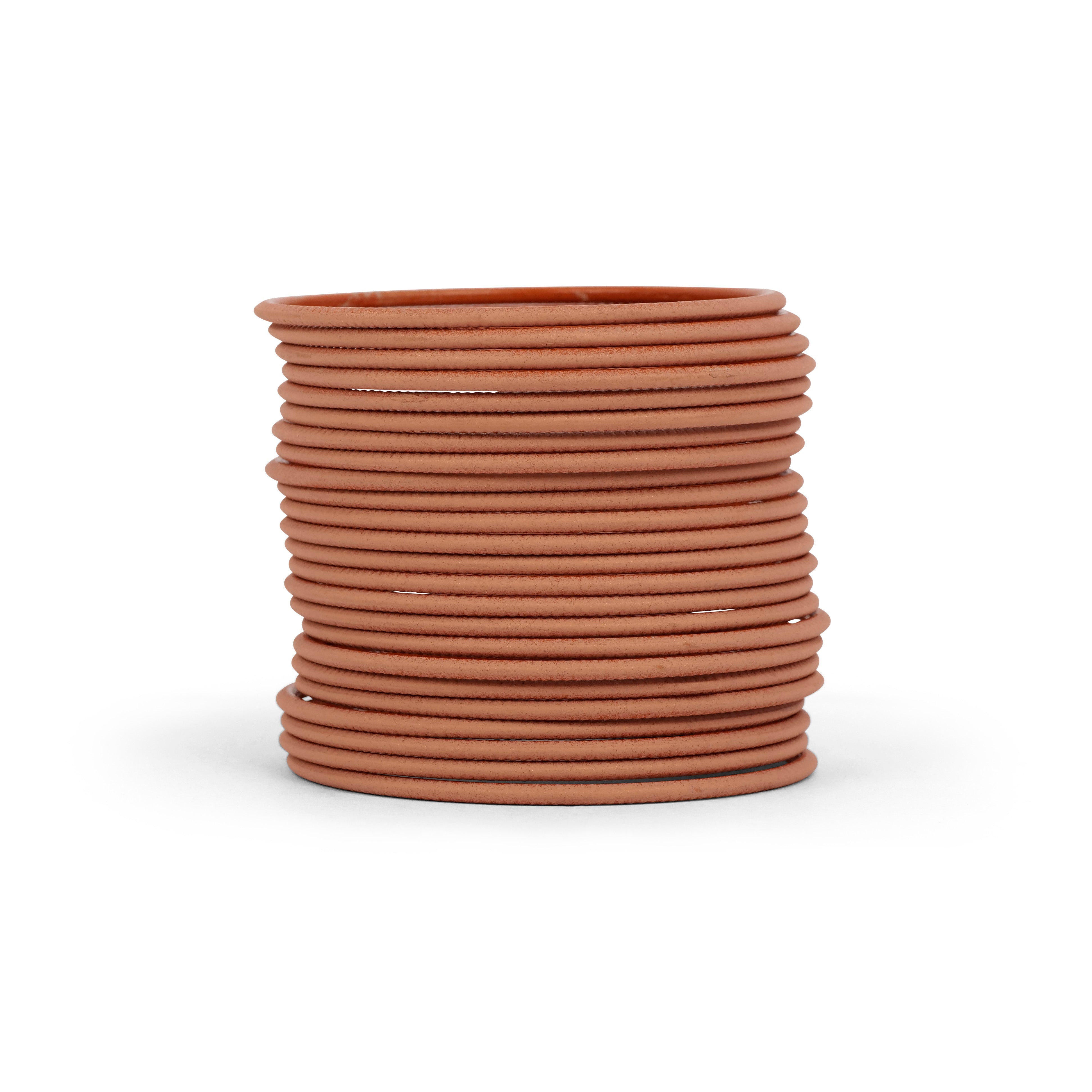 Mocha Plain Bangles