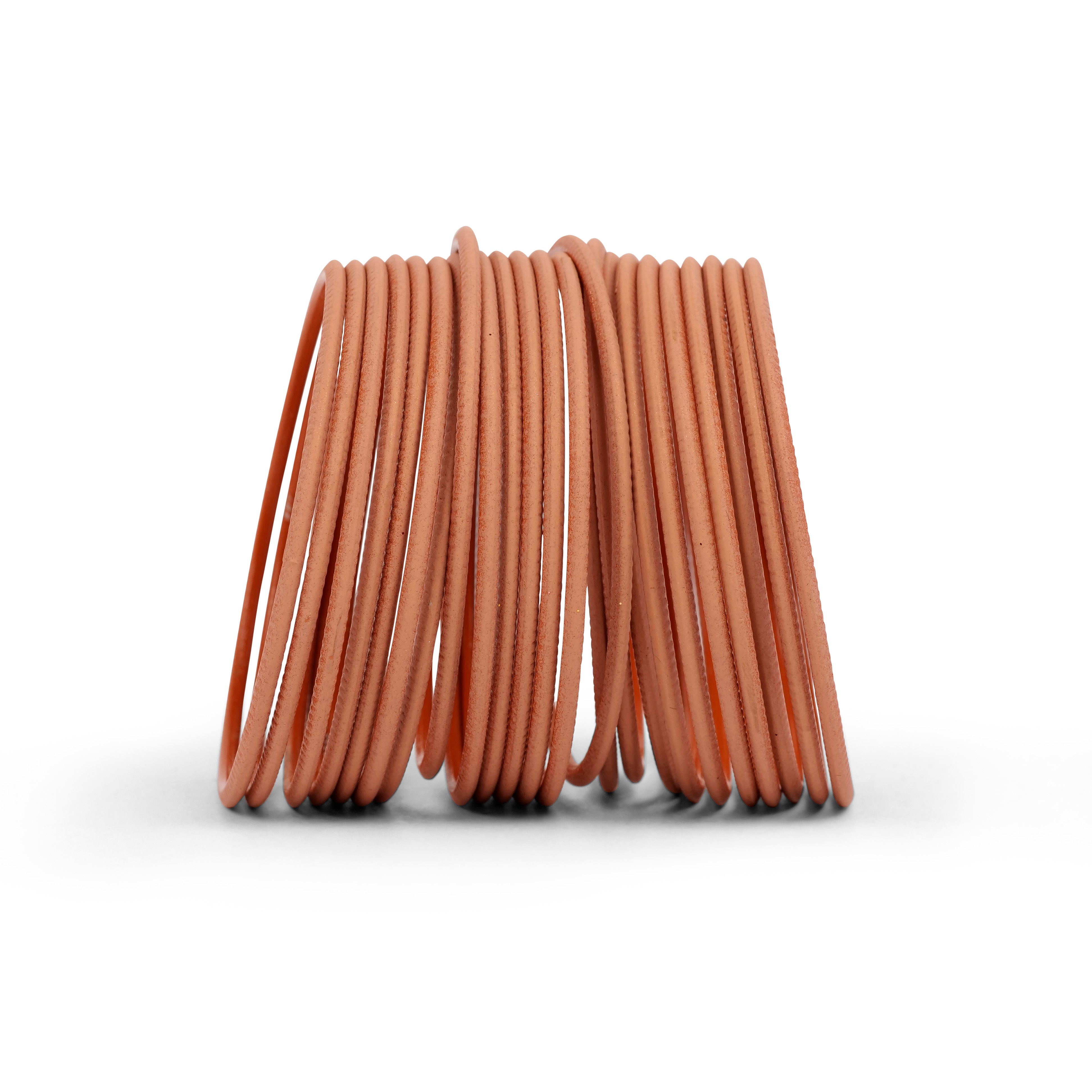 Mocha Plain Bangles