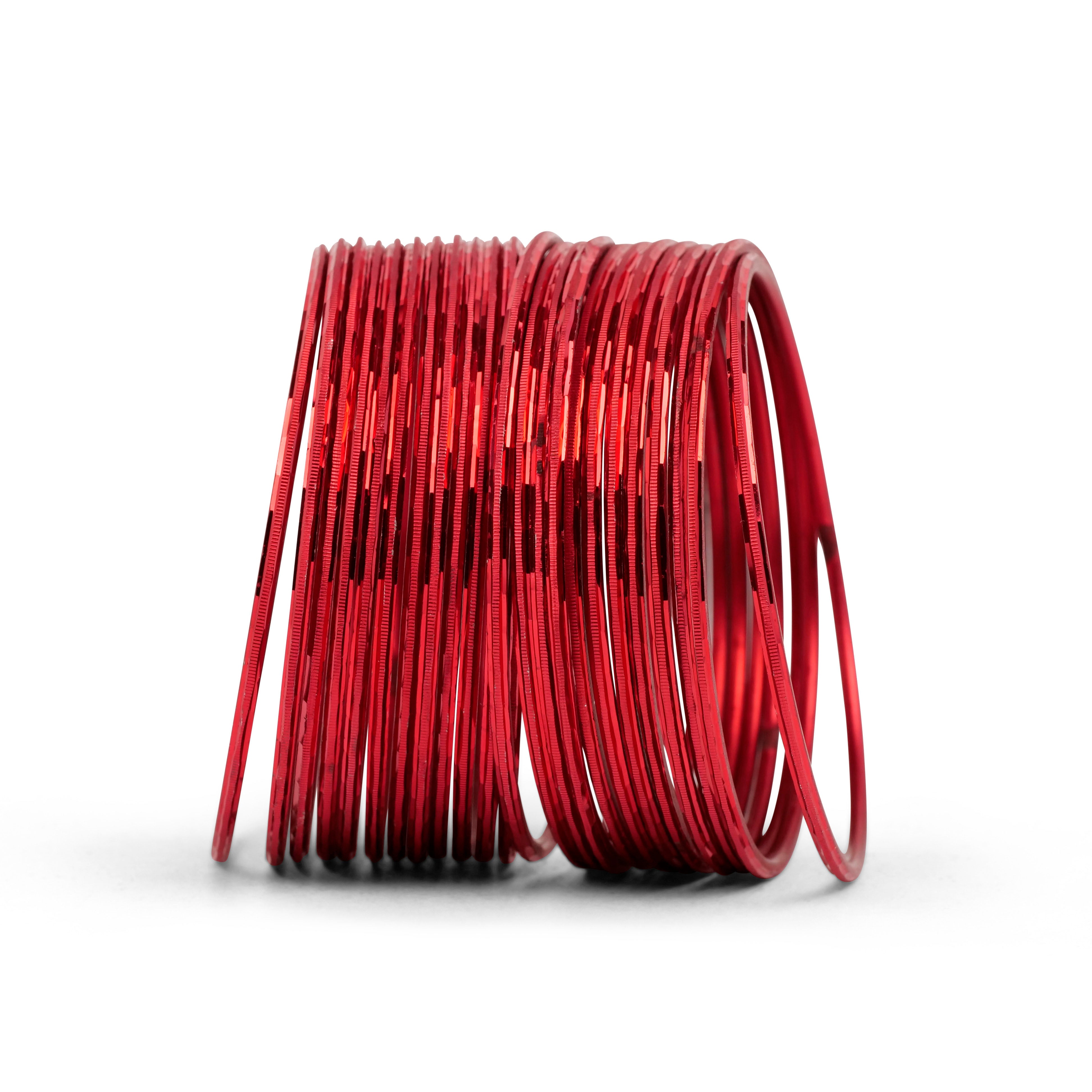 Red Disco Bangles