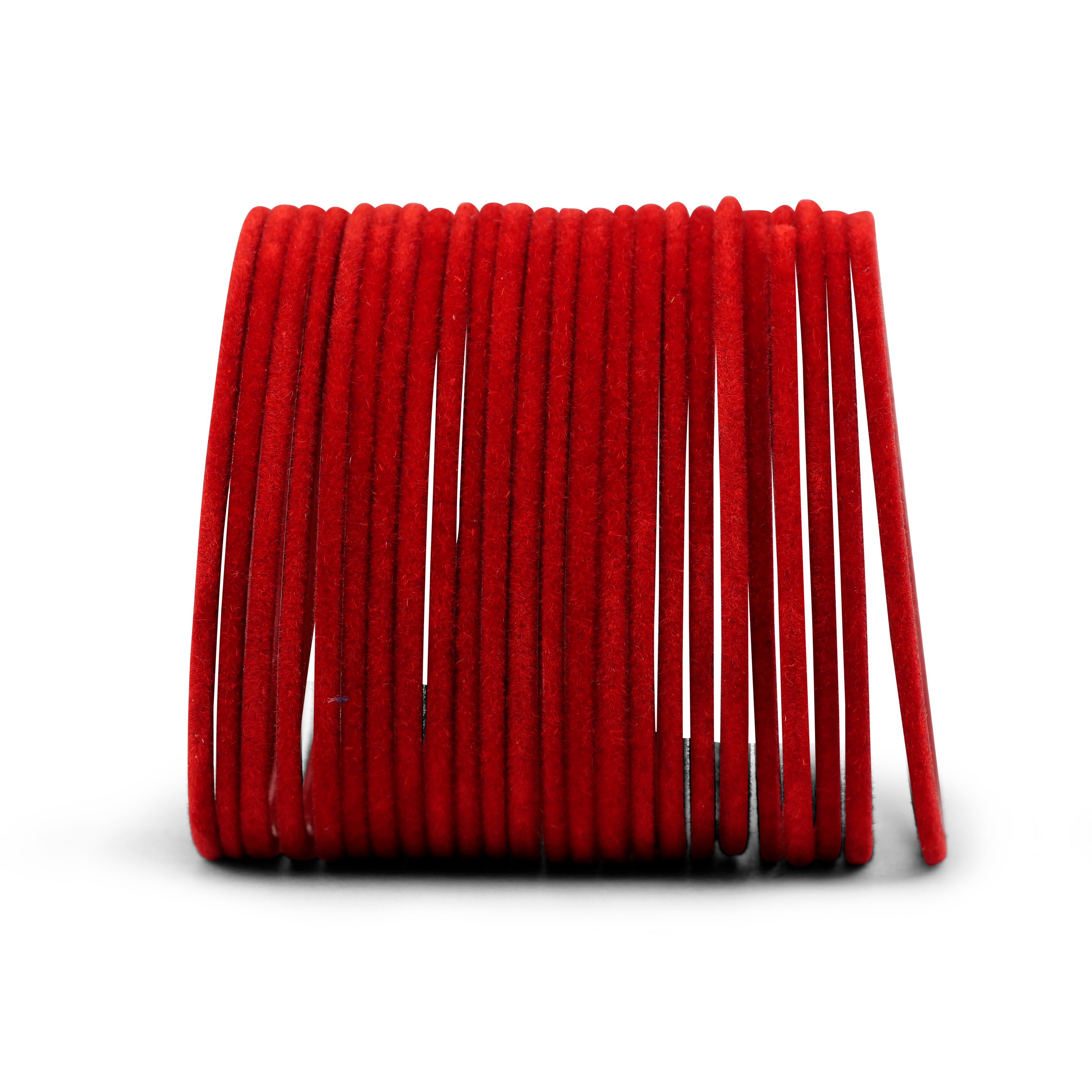 Red Velvet Bangles