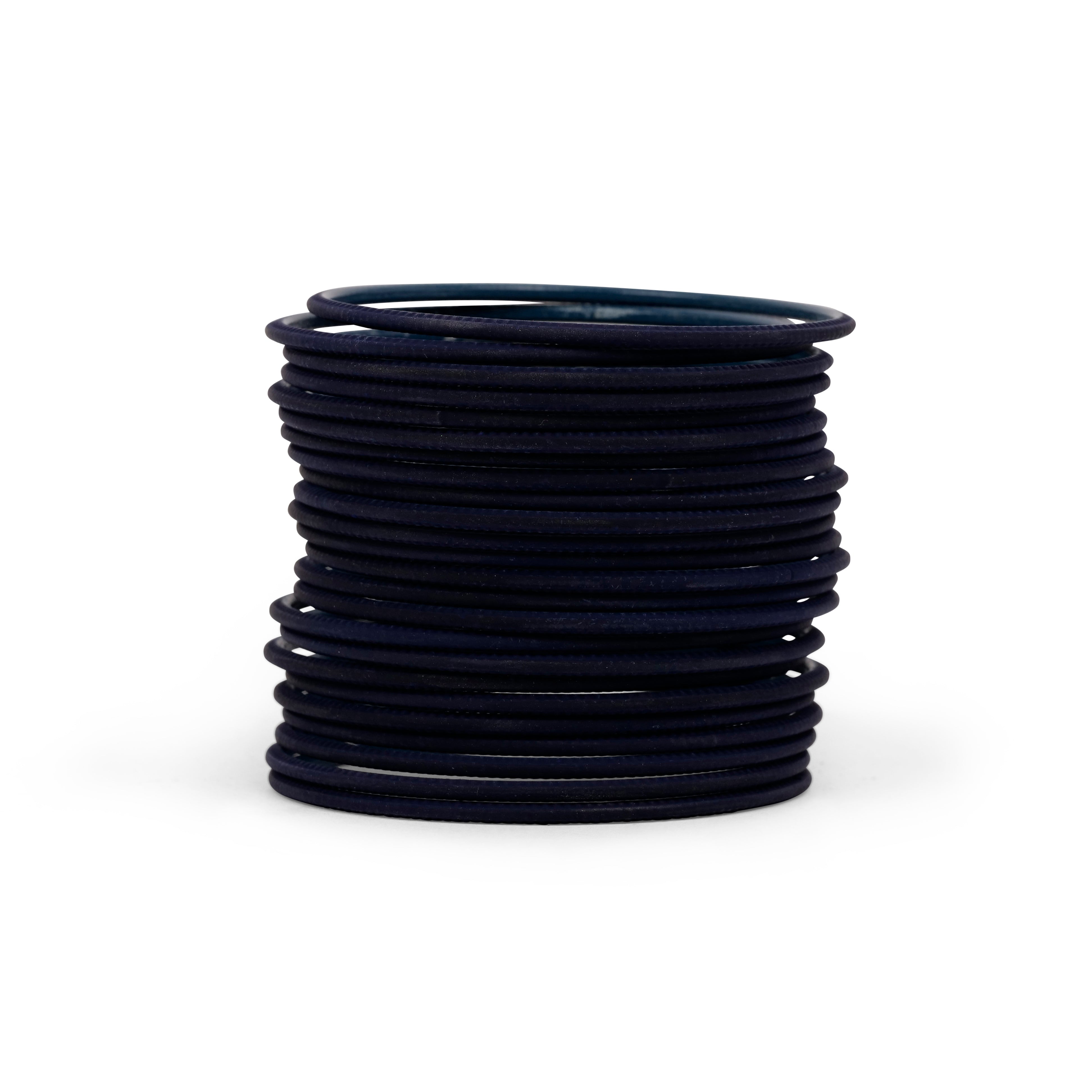 Deep Navy Plain Bangle