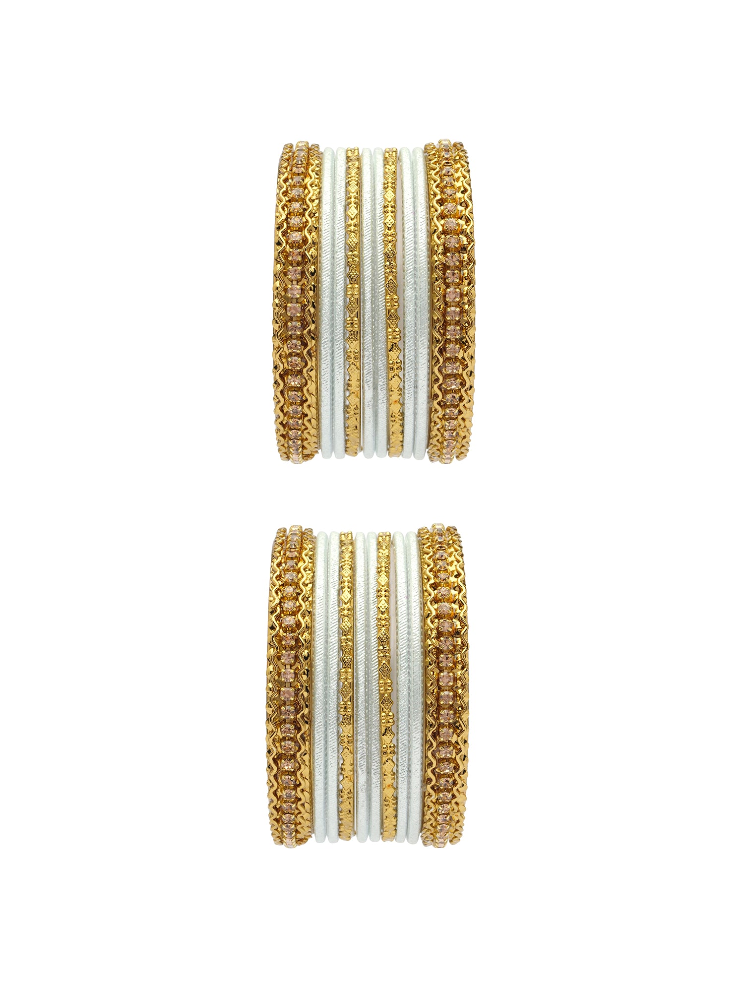 Children's Two-Hand Bangle Set in Light Blue