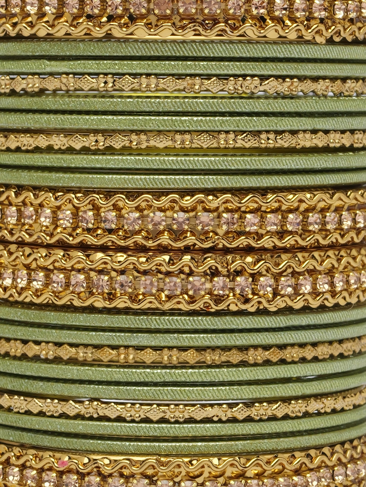 Children's Two-Hand Bangle Set in Mehndi