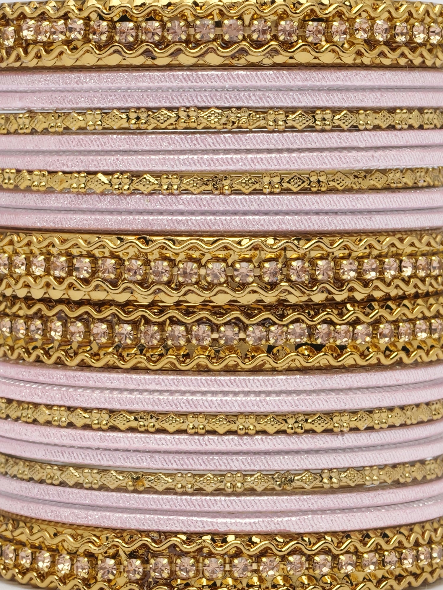 Children's Two-Hand Bangle Set in Pink