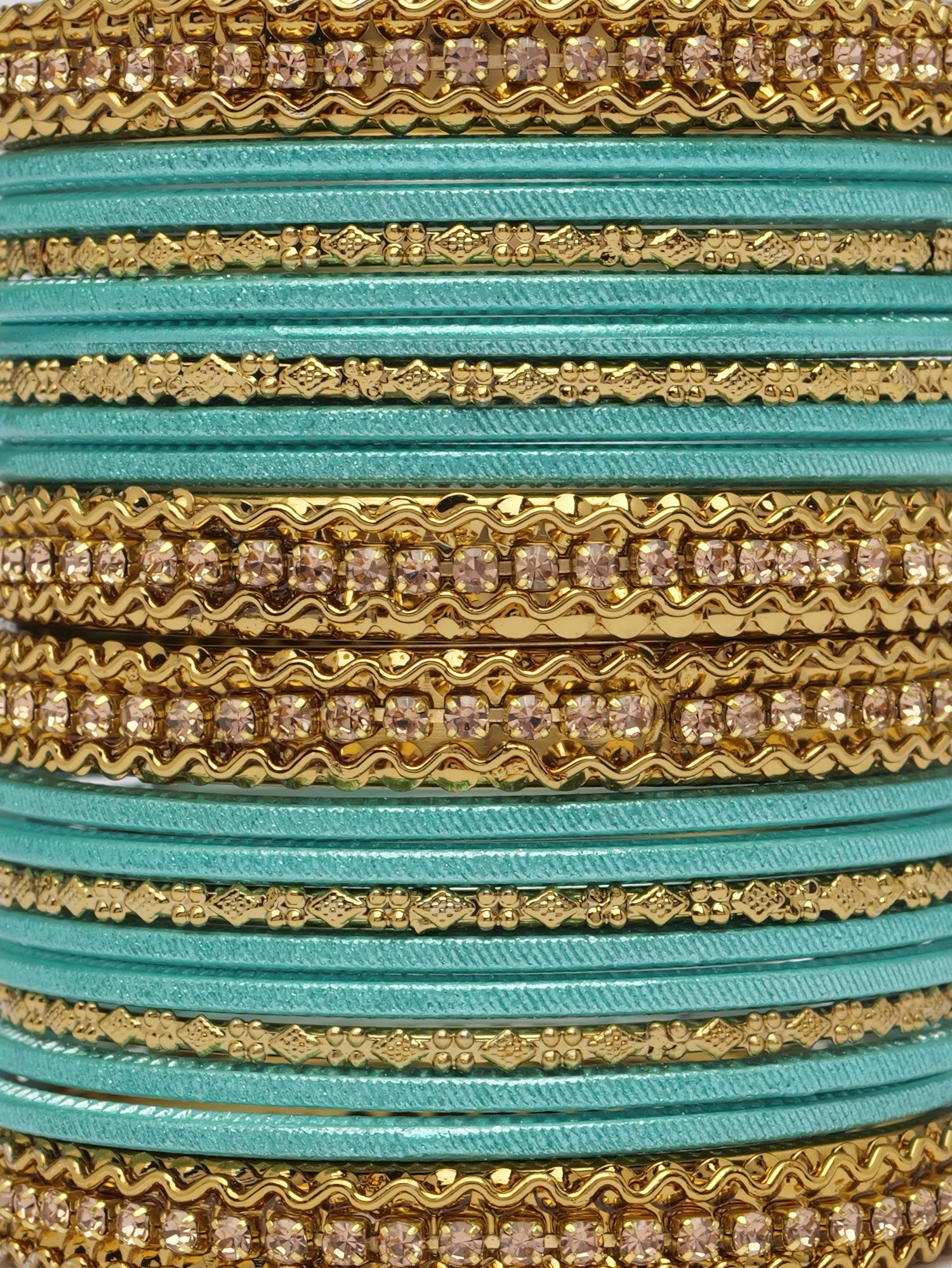 Children's Two-Hand Bangle Set in Turquoise Blue