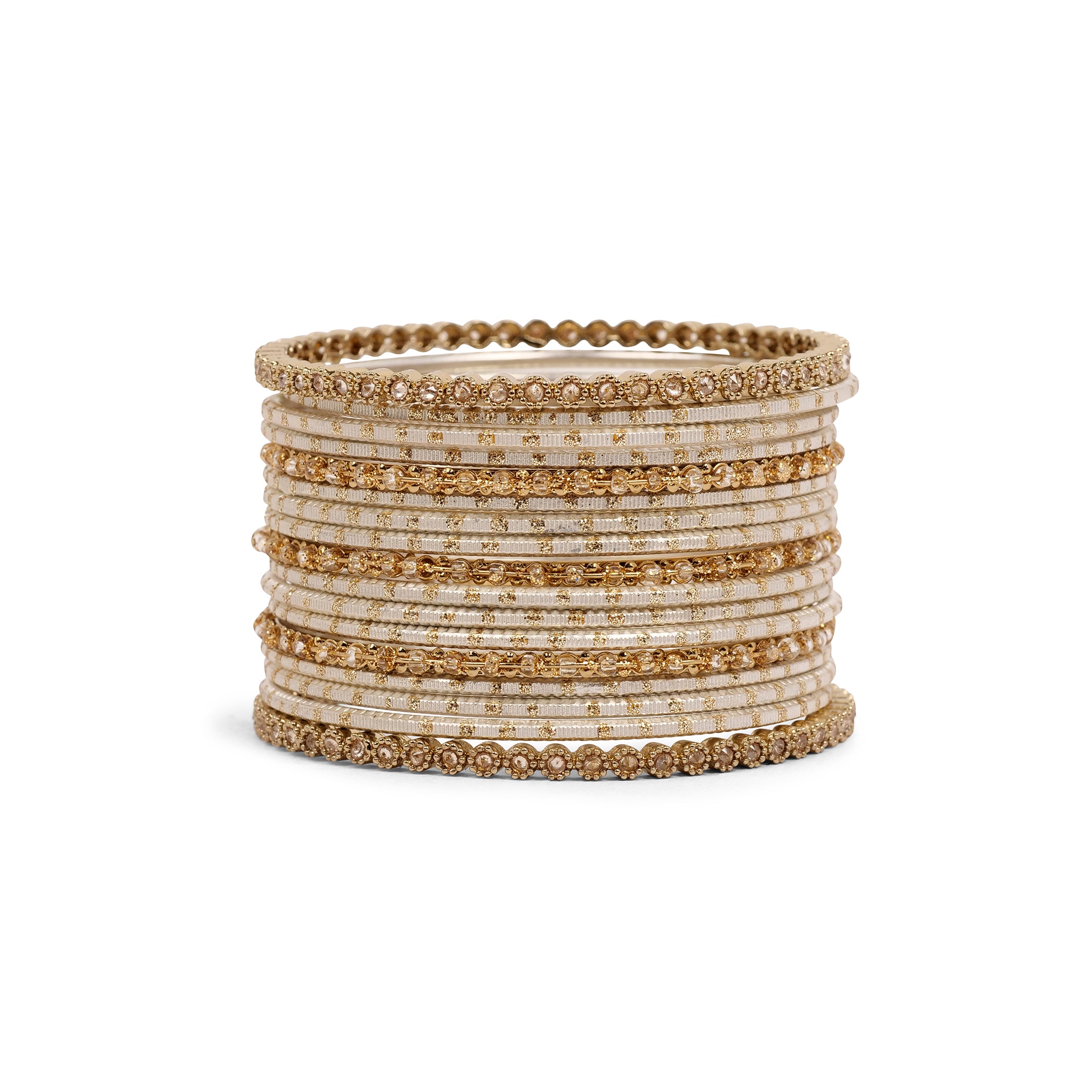 Timeless Antique Gold Bangle Set