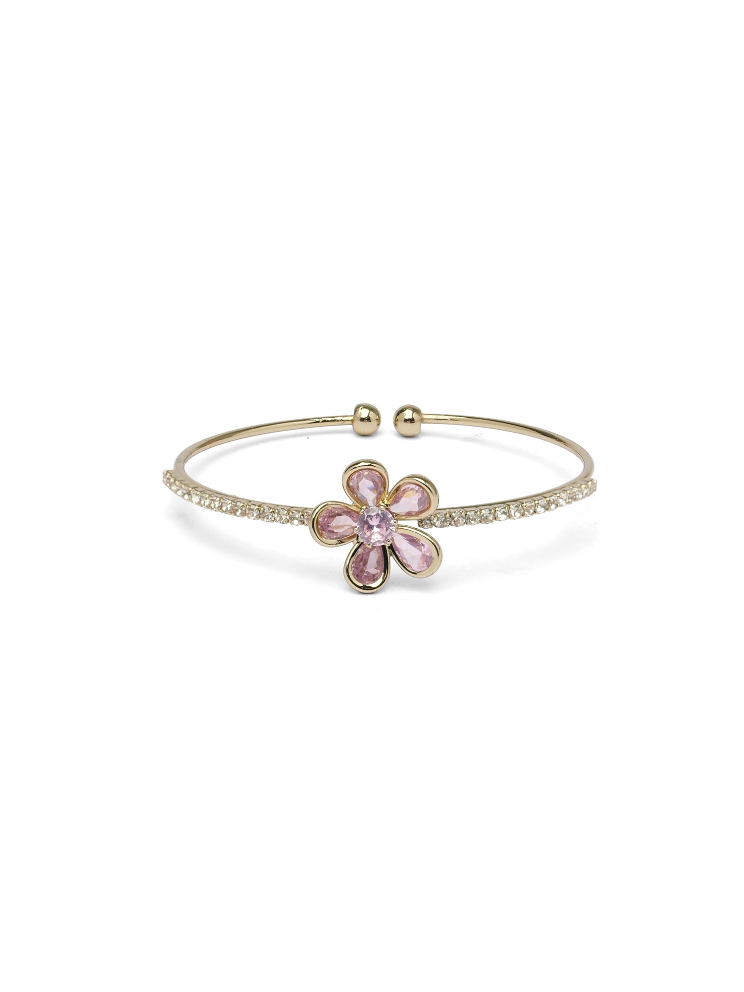 Daisy Children's Bracelet in Light Pink