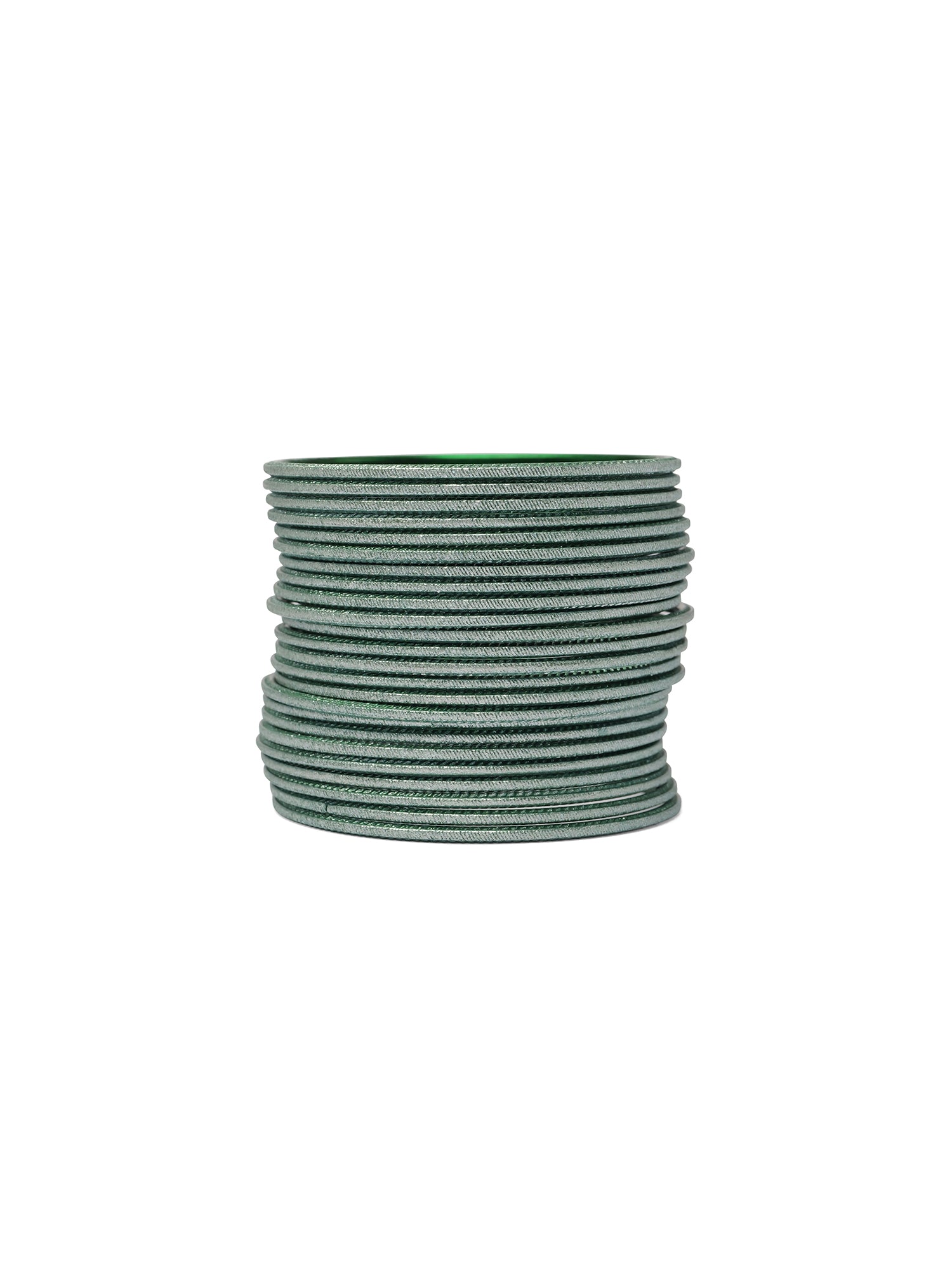 Dark Sage Green Shimmer Bangles