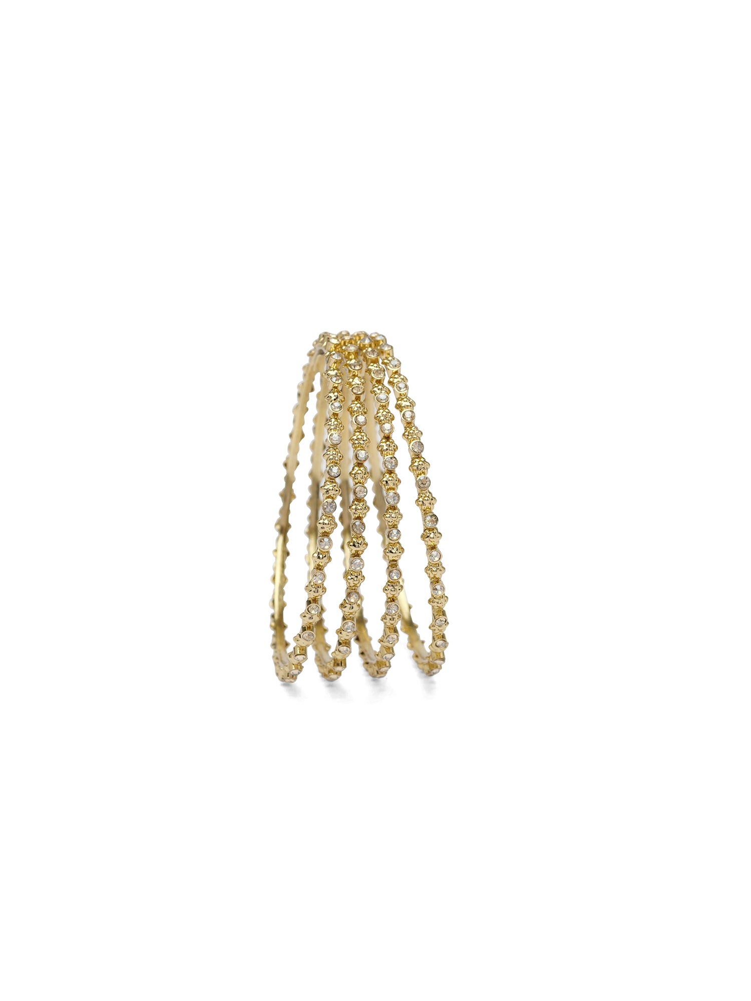 Diya Children's Bangles in Antique Gold