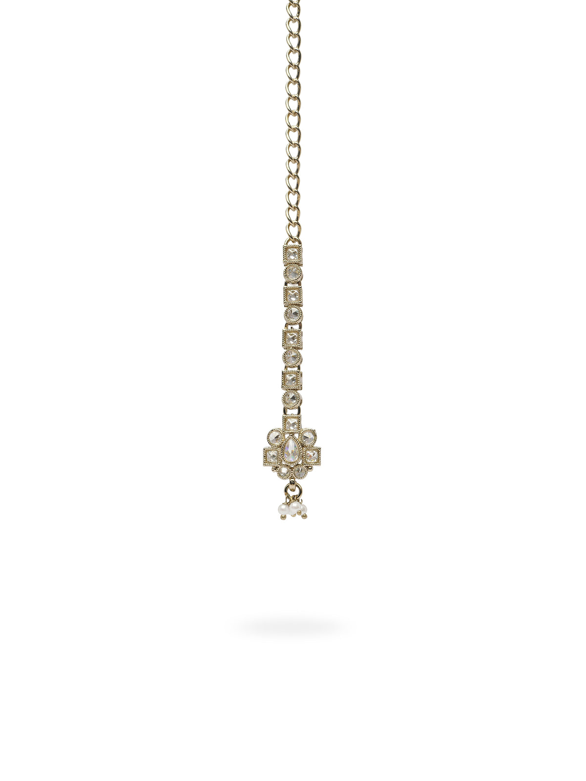 Eshani Necklace Set in White