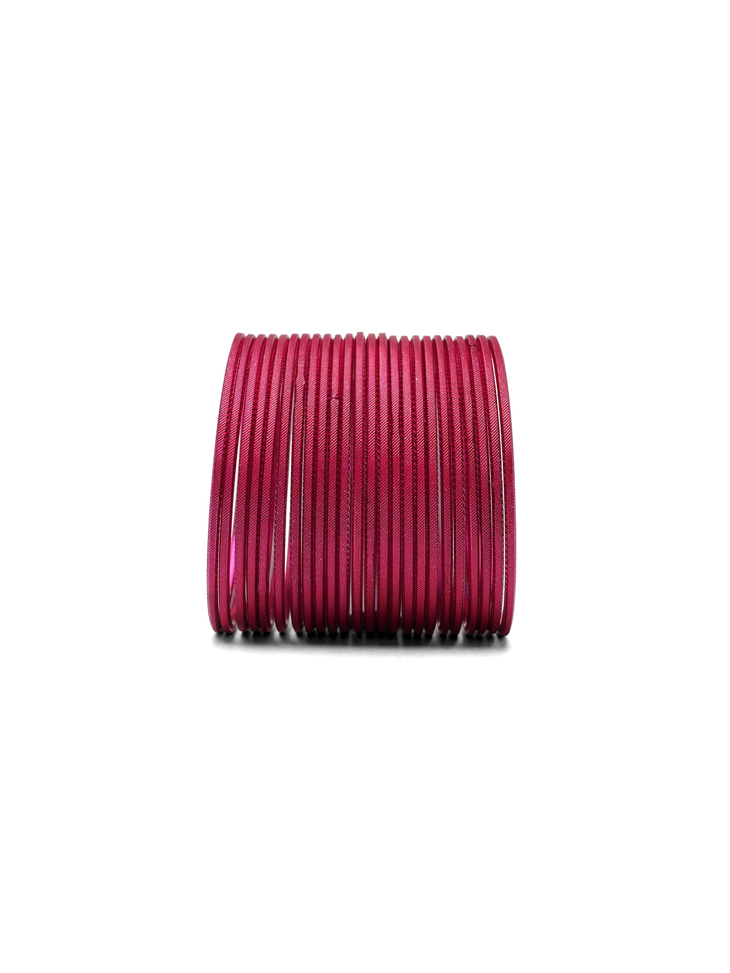 Fuchsia Pink Shimmer Bangles