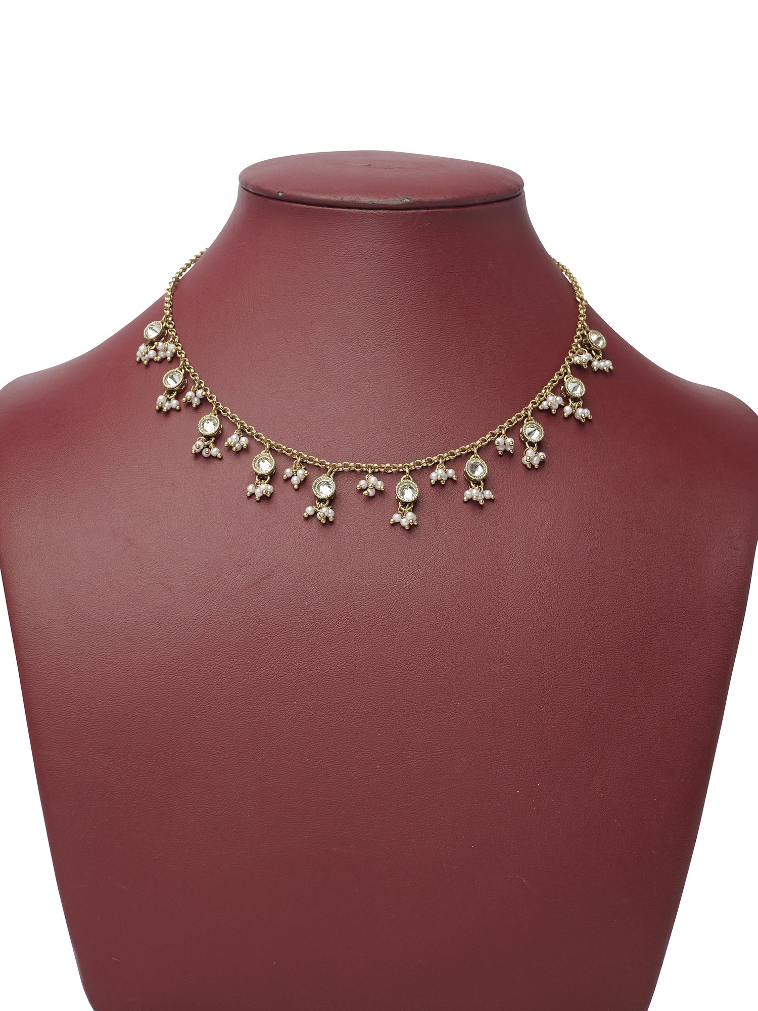 Ishika Necklace in White