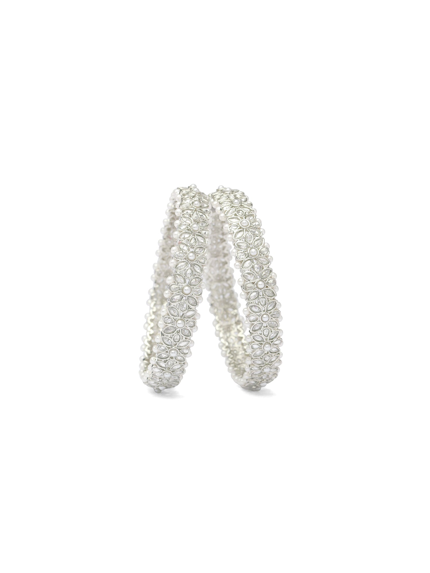 Jahaan Pearl Kadas in Rhodium