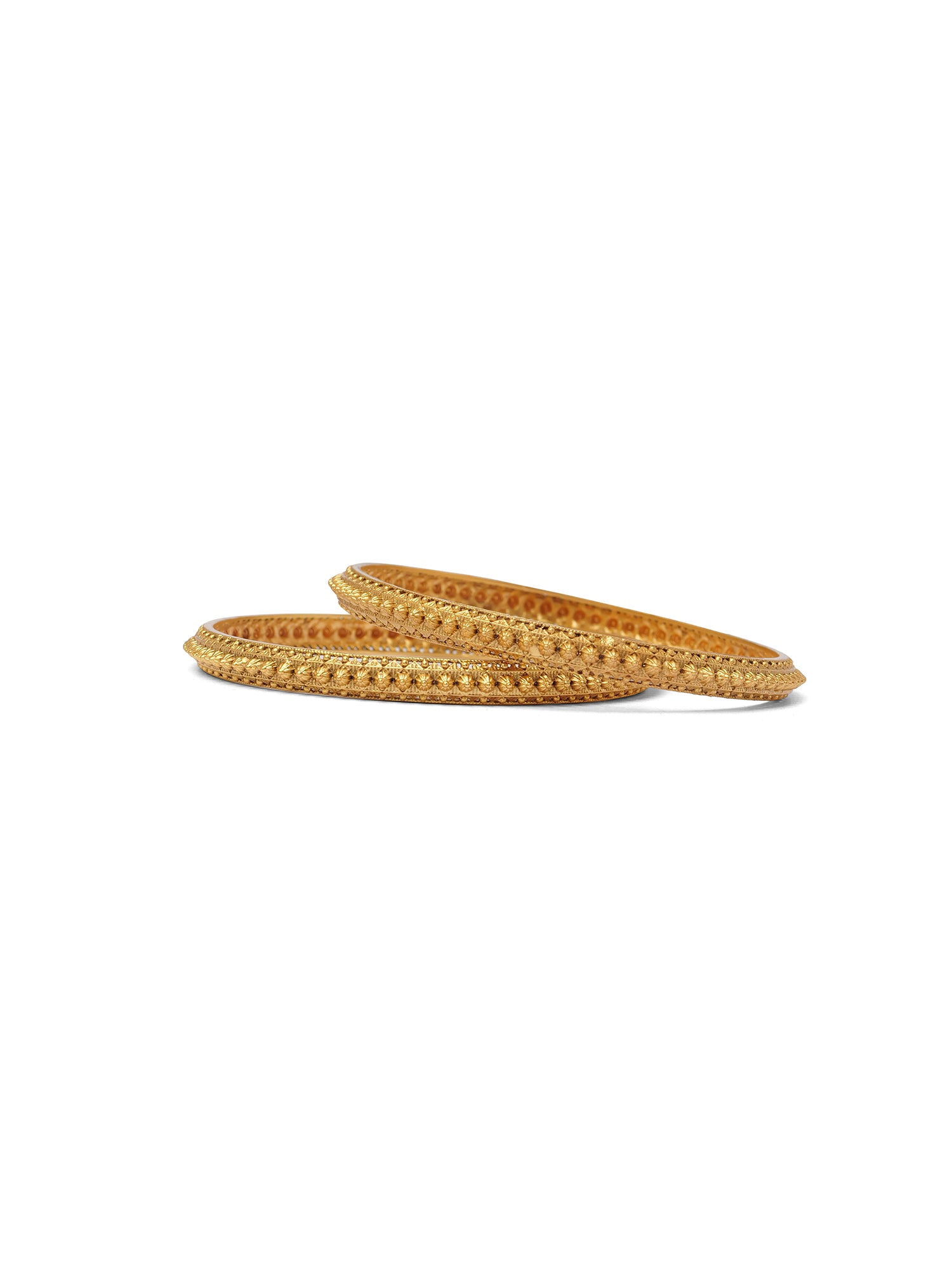 Kanak Set of 2 Gold Style Bangles