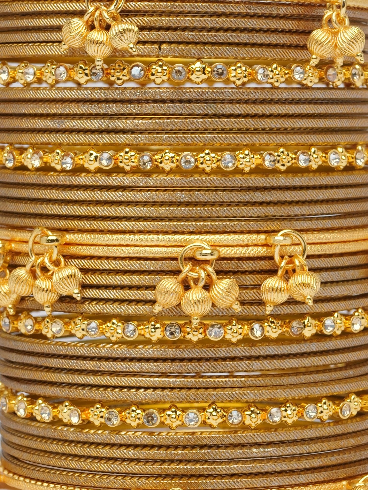Kashmiri Bangle Set in Dark Bronze