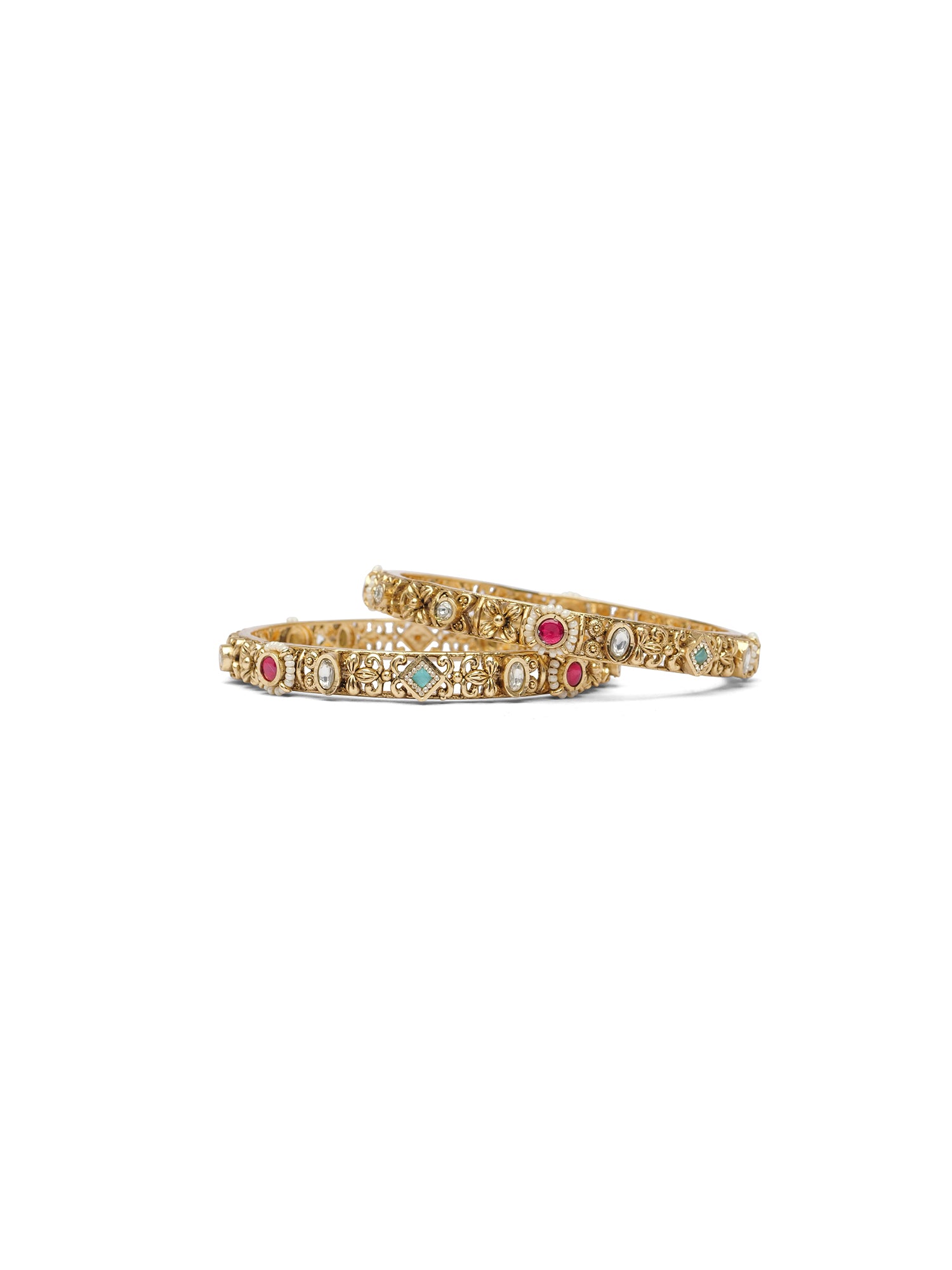 Krupa Classic Kada Bangles in Multi