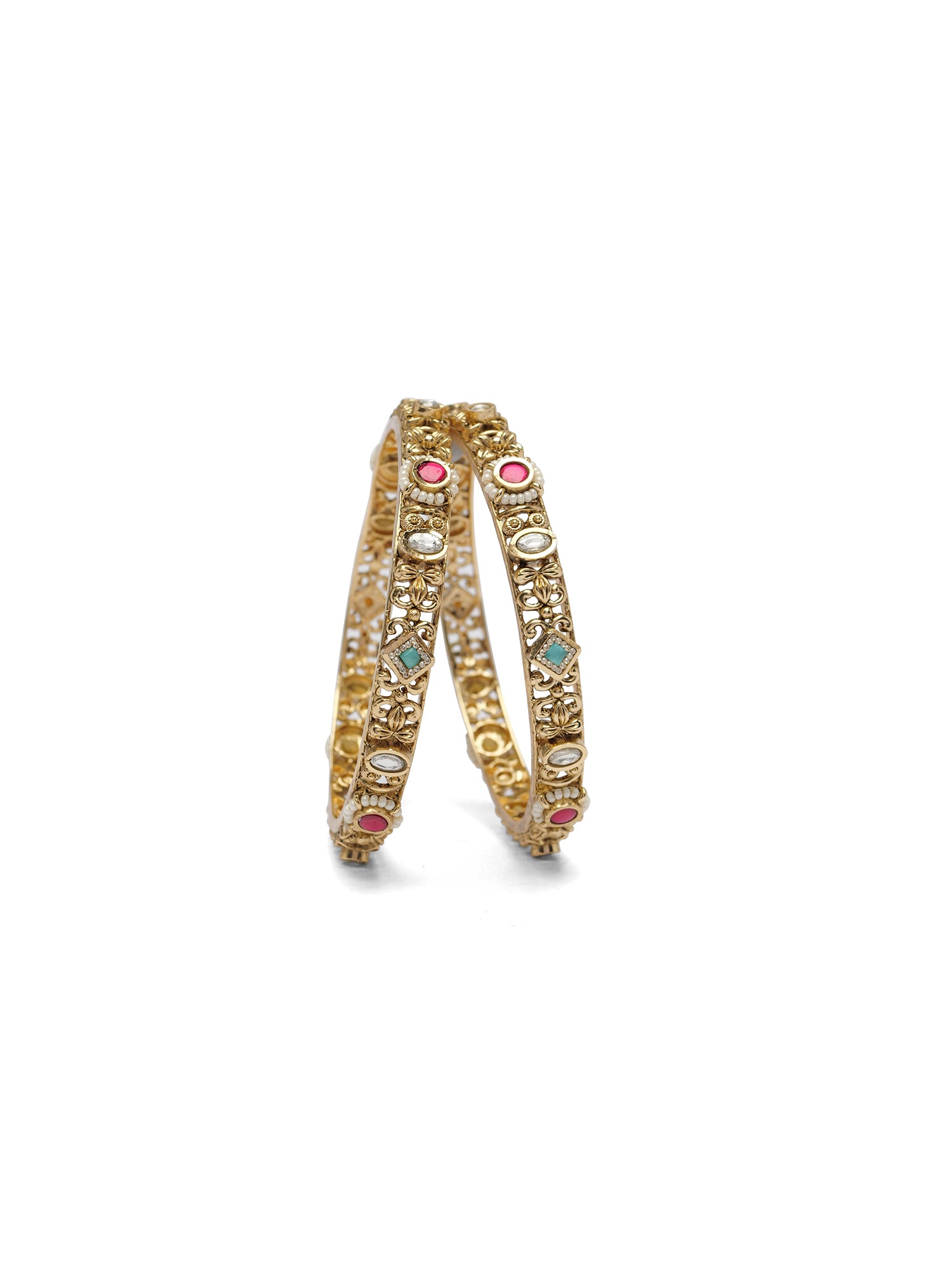Krupa Classic Kada Bangles in Multi