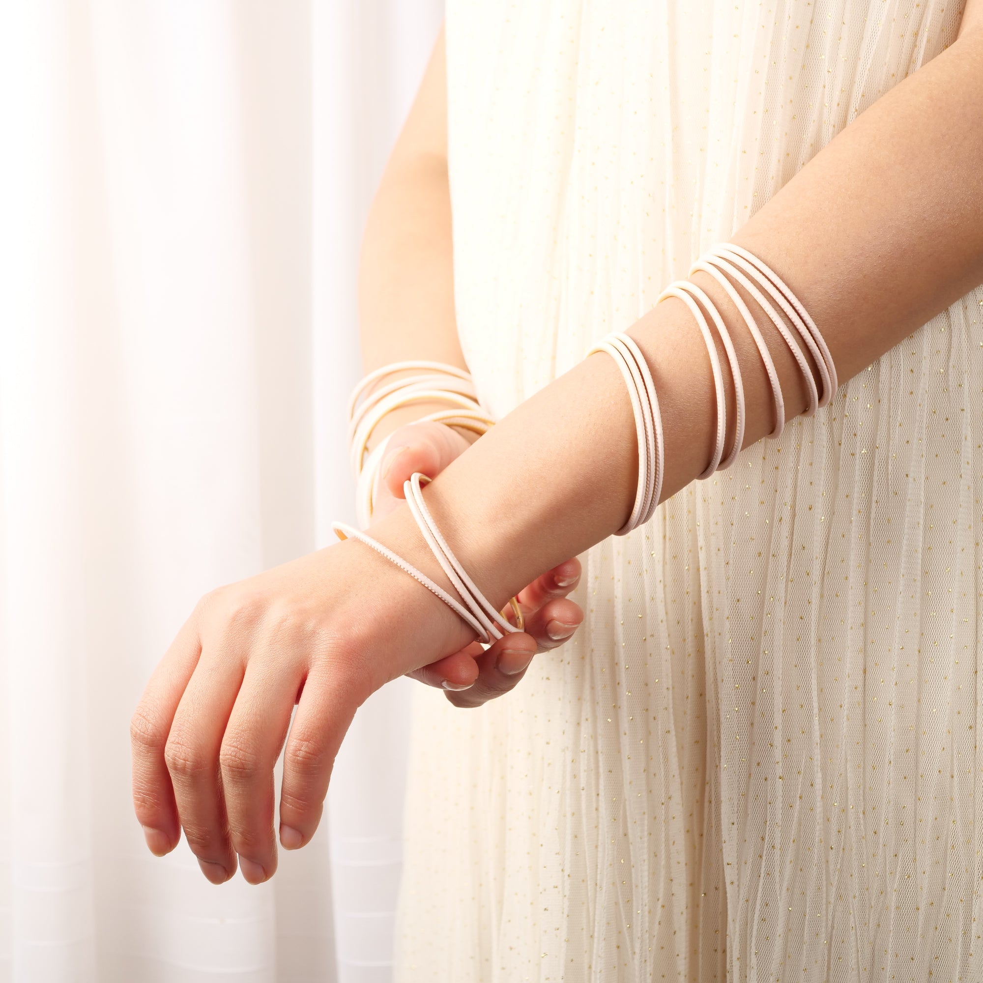 Latte Plain Bangles