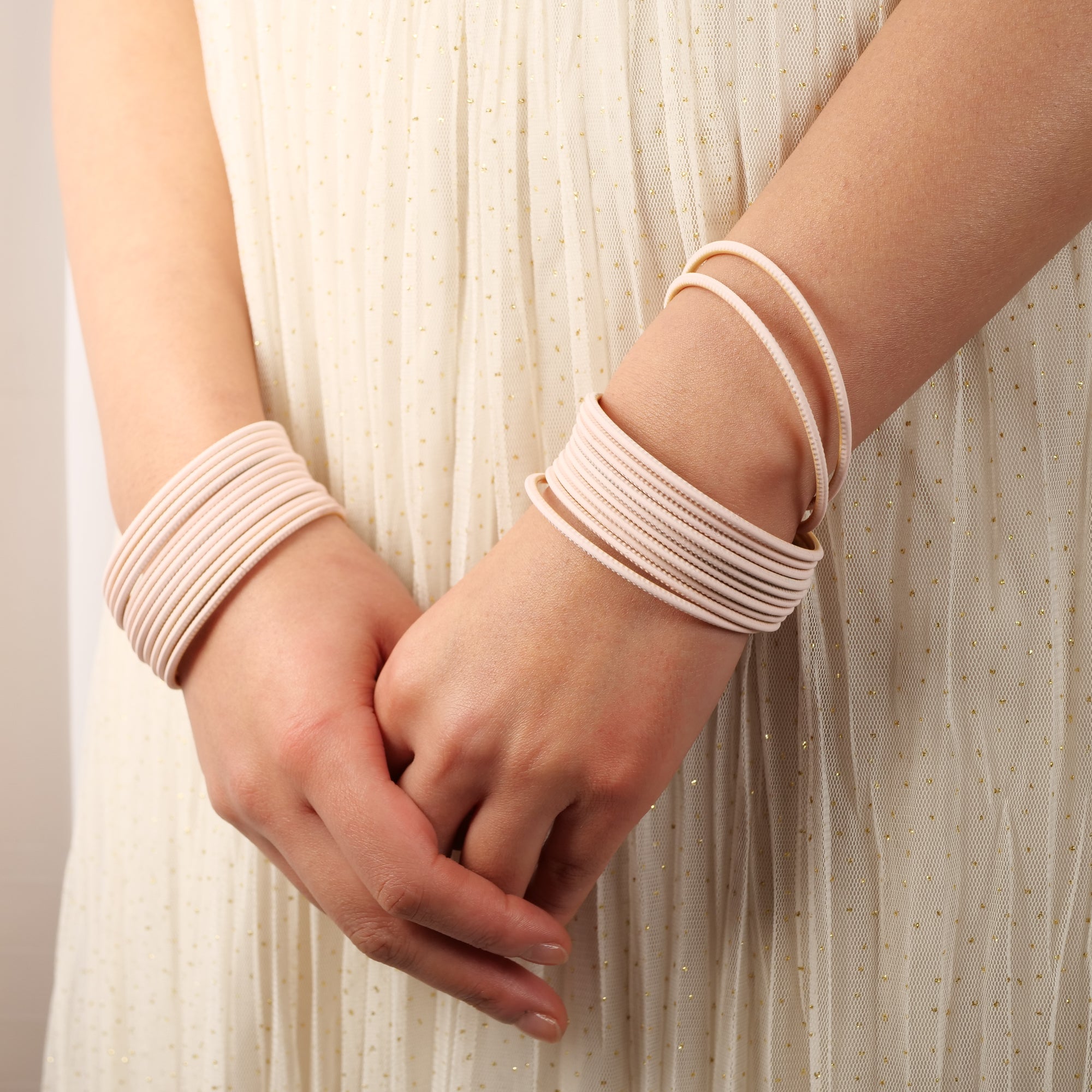 Latte Plain Bangles