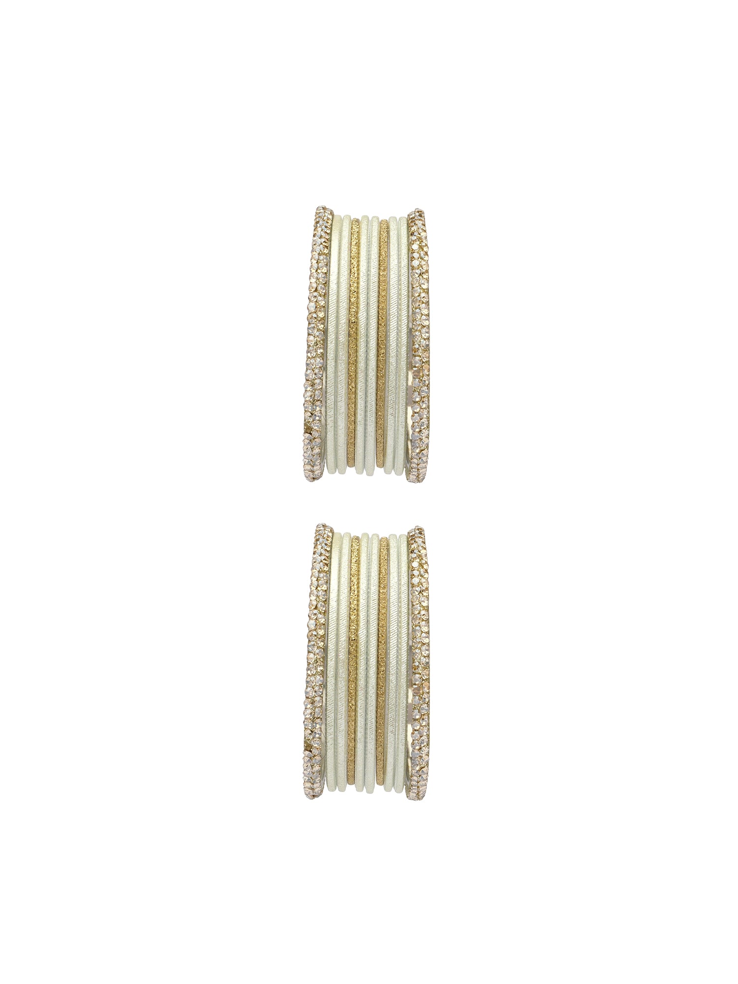 Lali Children's Two Hand Bangle Set in Cream