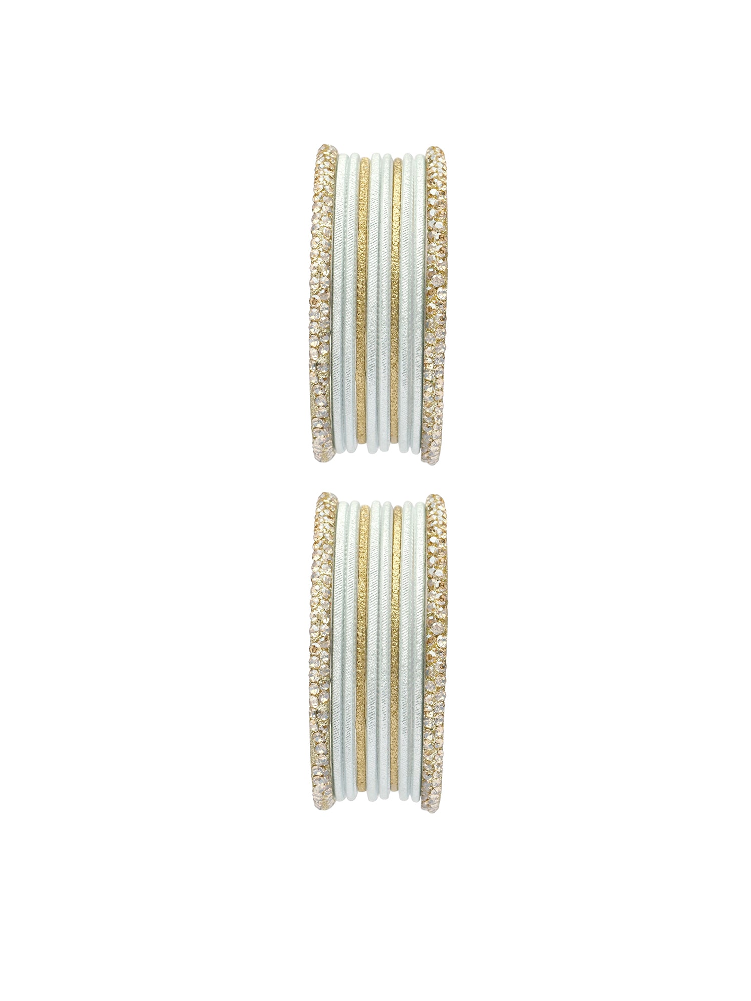 Lali Children's Two Hand Bangle Set in Light Blue