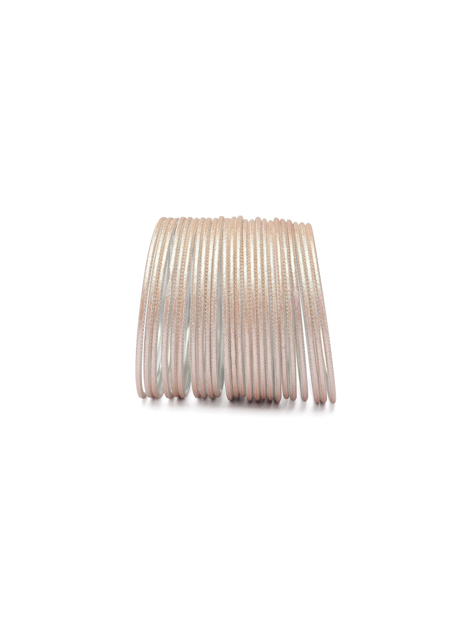 Light Blush Pink Shimmer Bangles