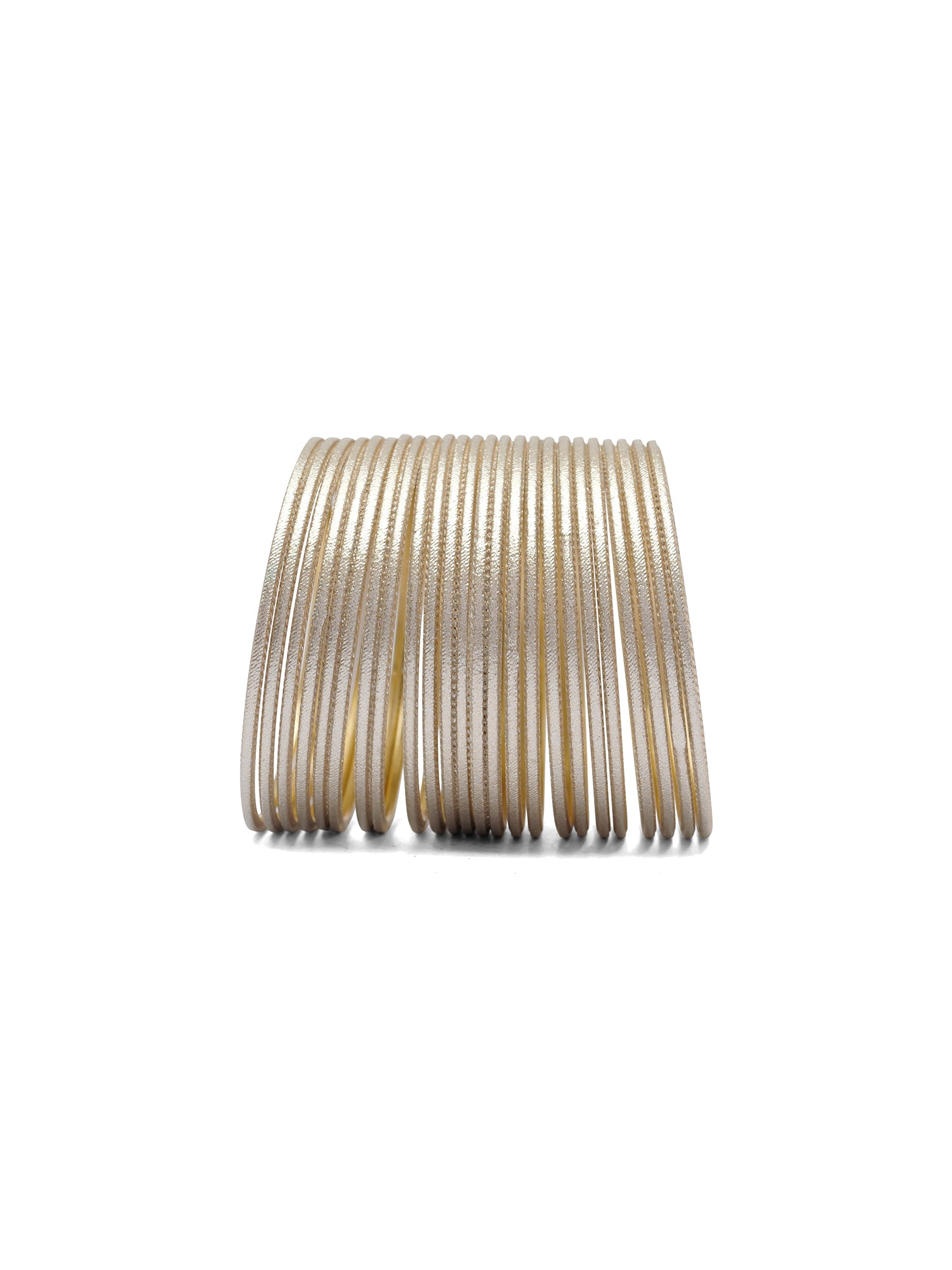 Light Gold Shimmer Bangles