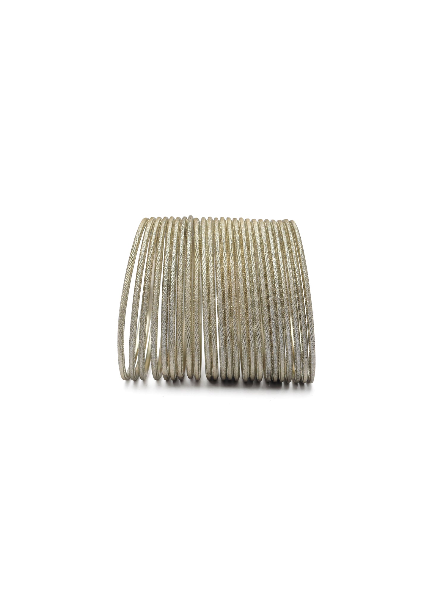 Light Grey Shimmer Bangles