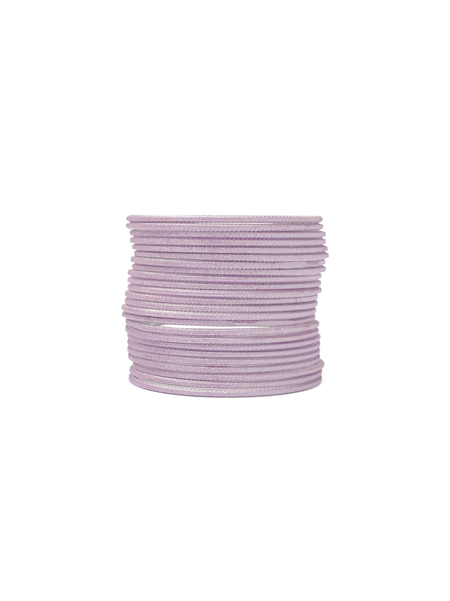 Lilac Blush Shimmer Bangles