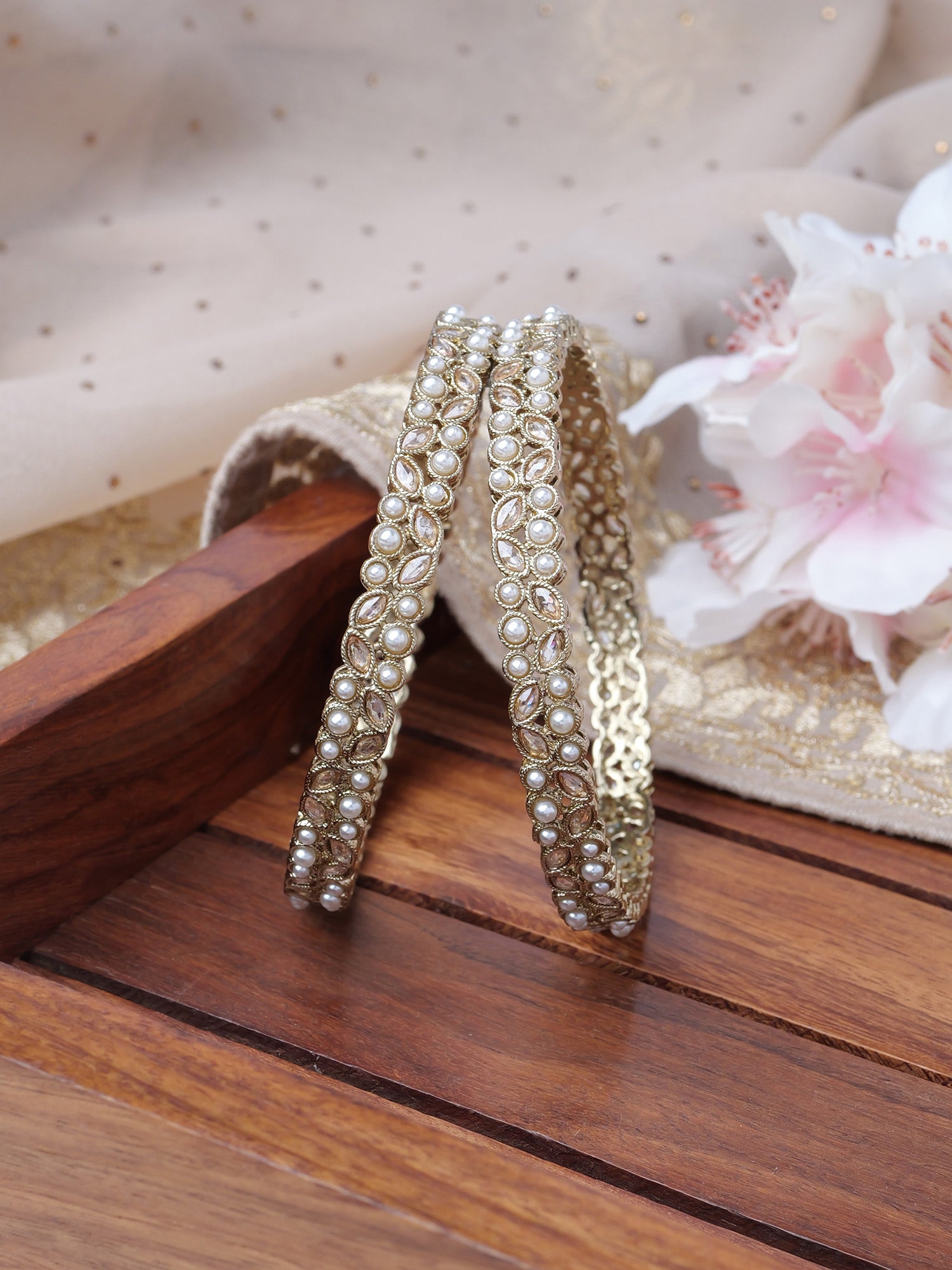 Lubna Kadas in Pearl and Champagne