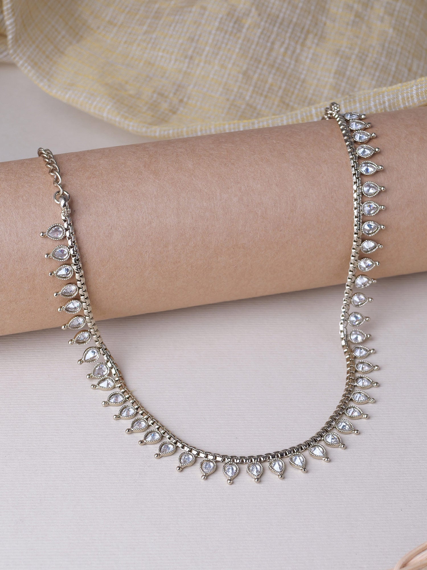 Luna Necklace in White
