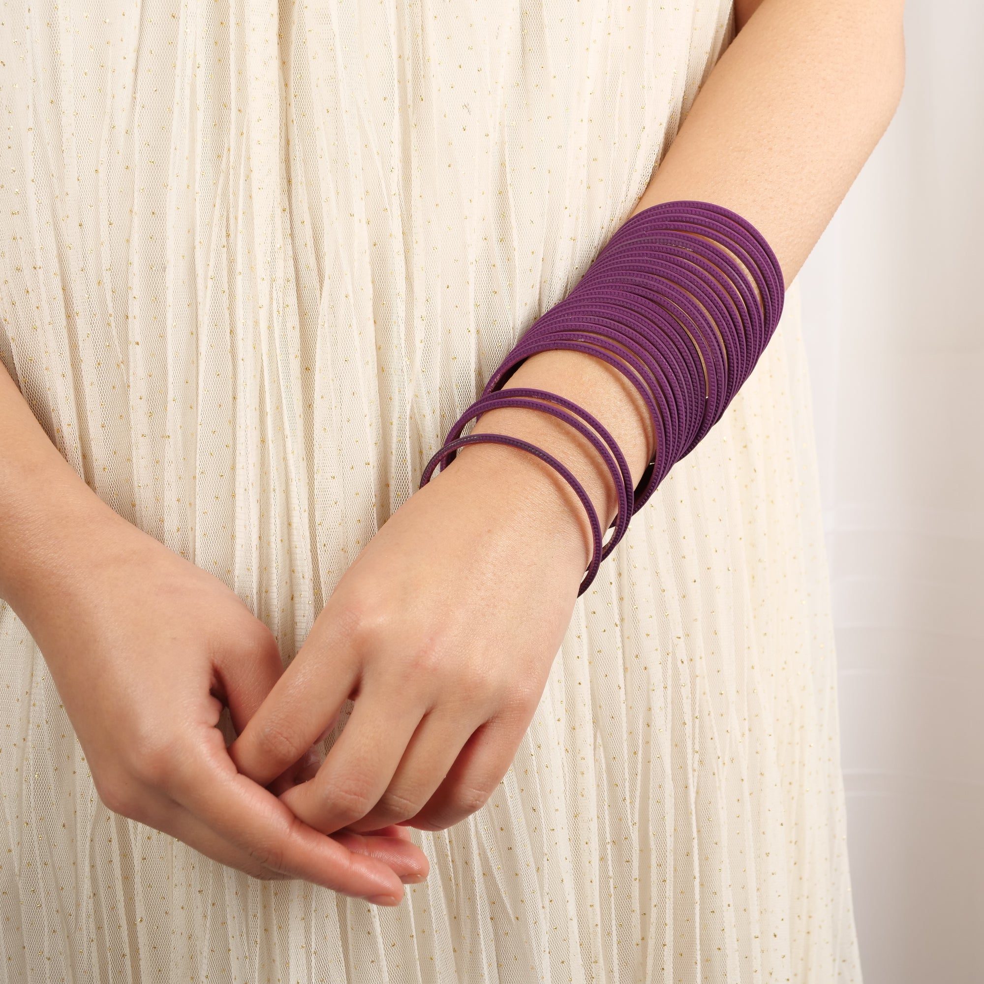 Mulberry Plain bangles