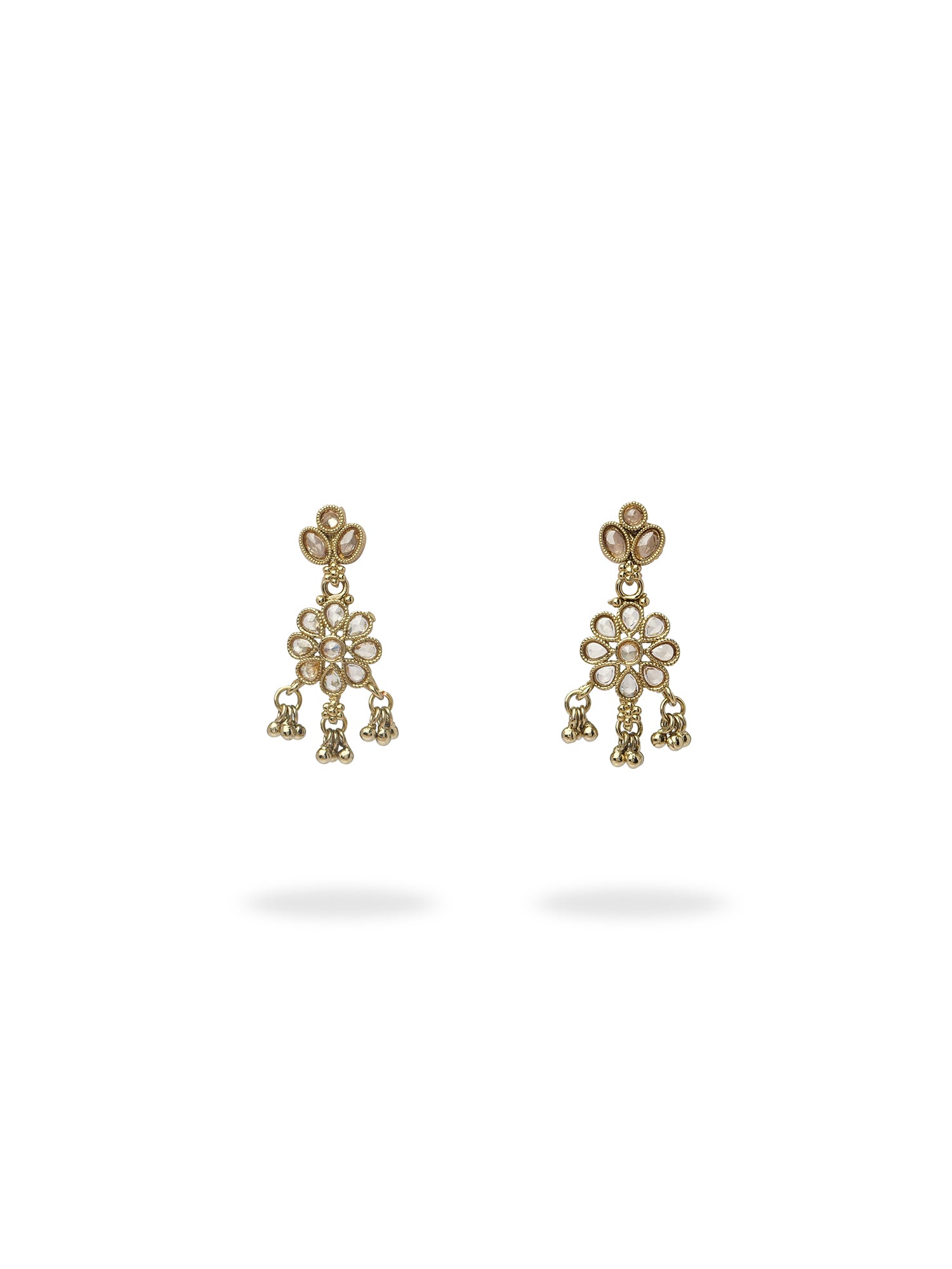 Mahiya Earrings in Antique Gold