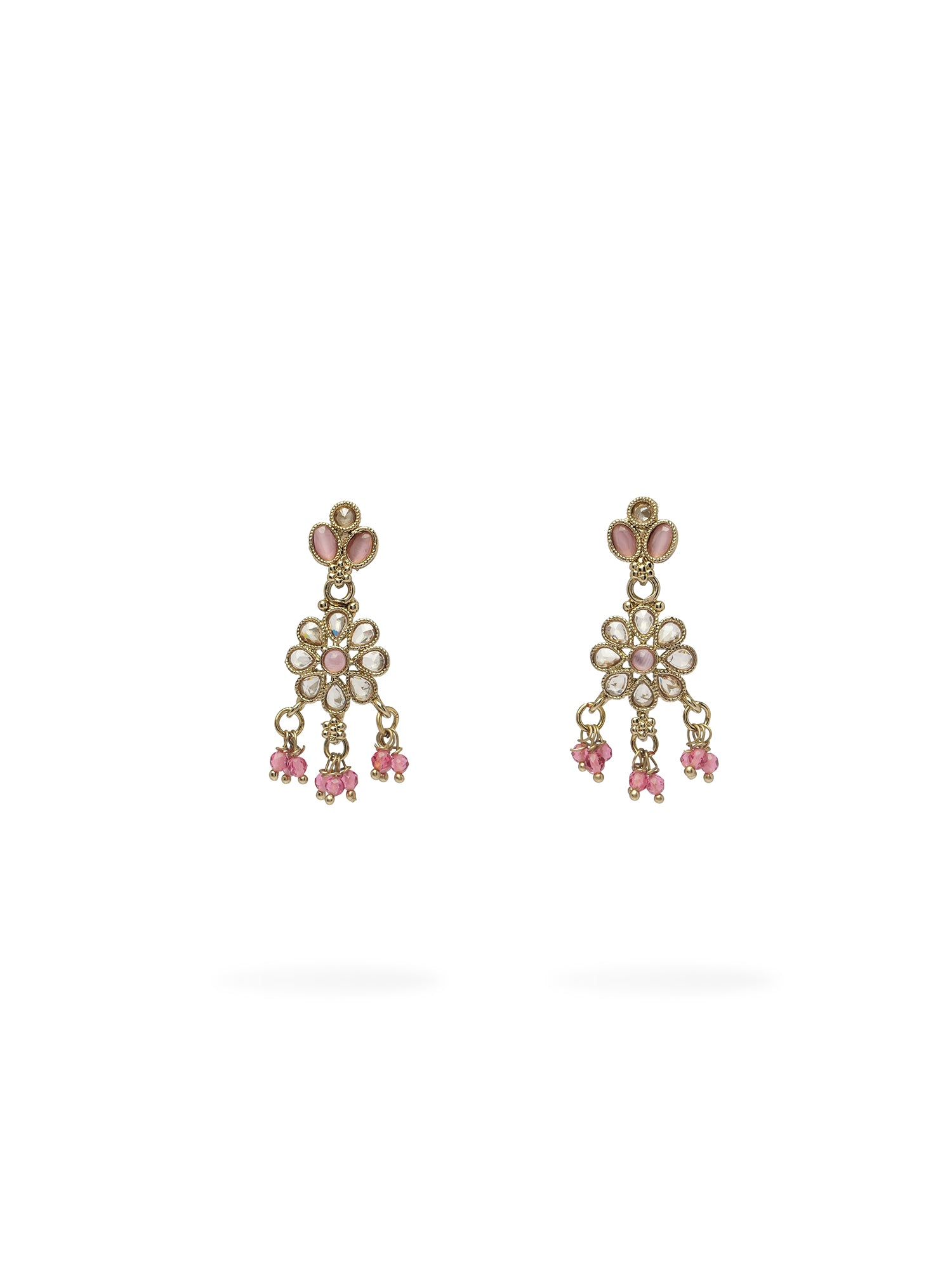 Mahiya Earrings in Light Pink