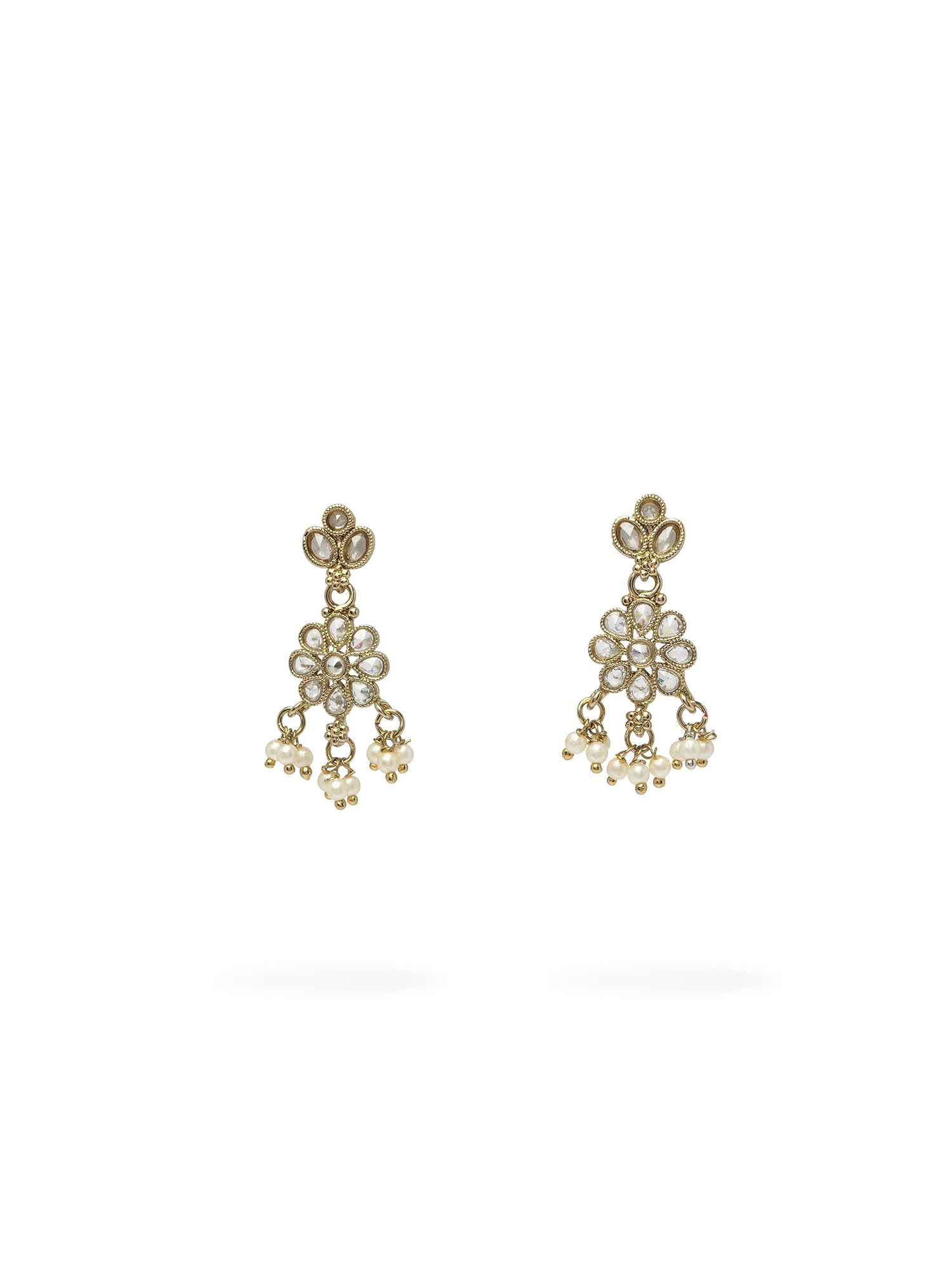 Mahiya Earrings in White