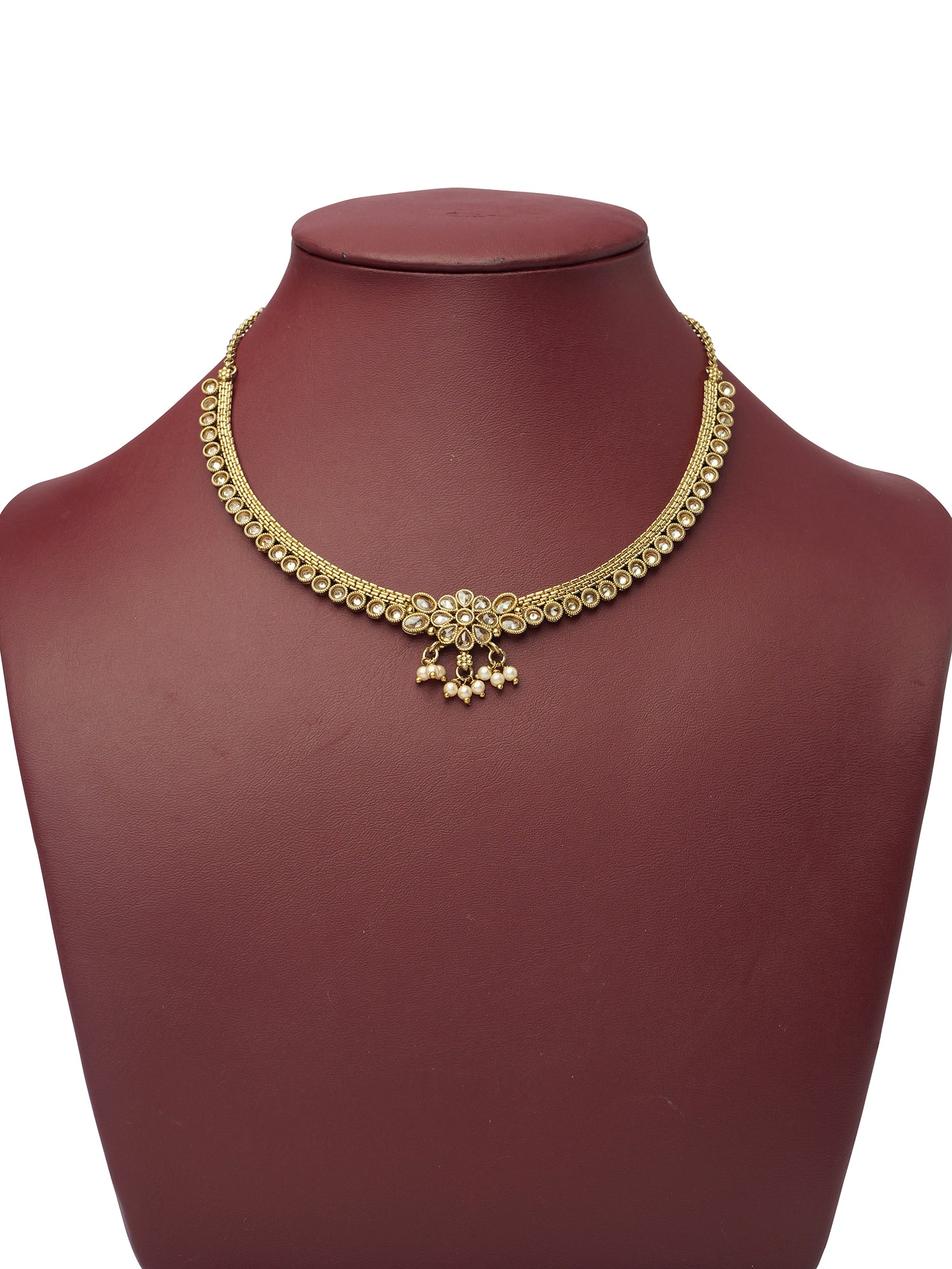 Mahiya Necklace Set in Champagne