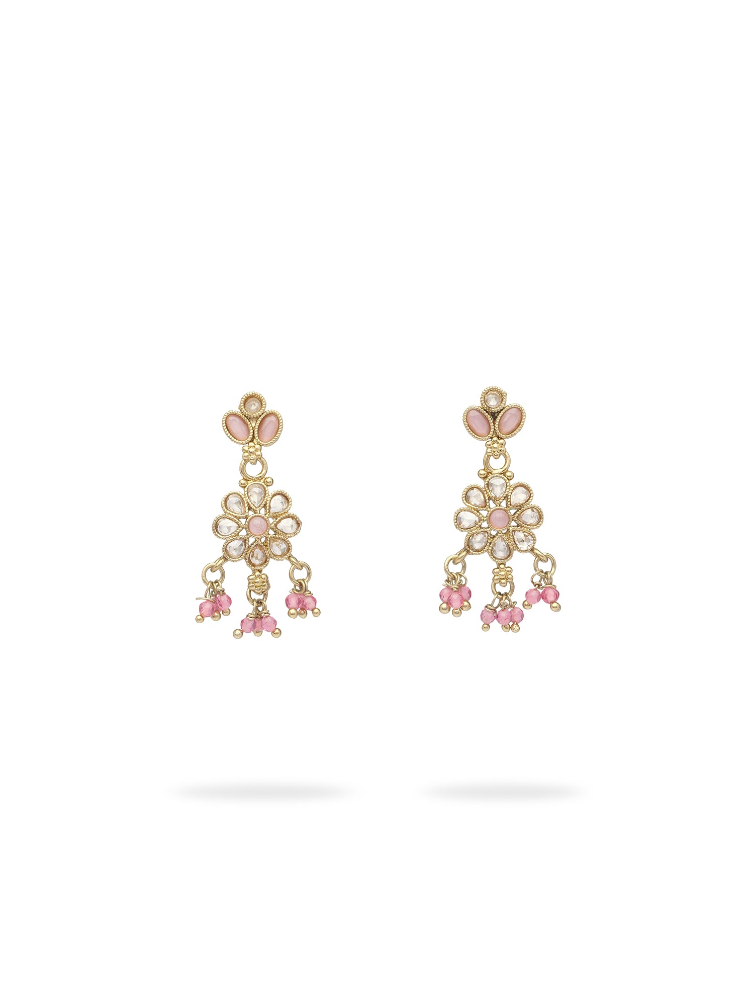 Mahiya Necklace Set in Light Pink