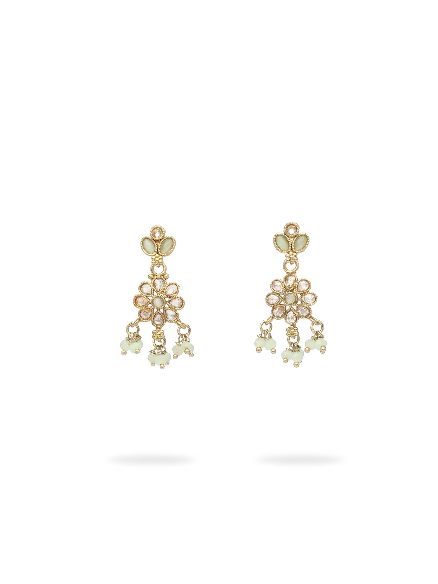 Mahiya Necklace Set in Mint