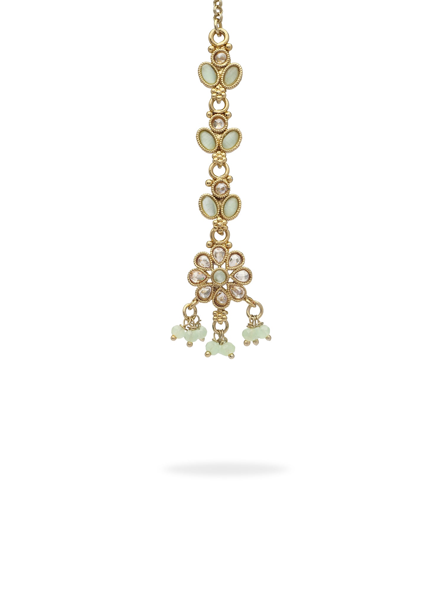 Mahiya Necklace Set in Mint